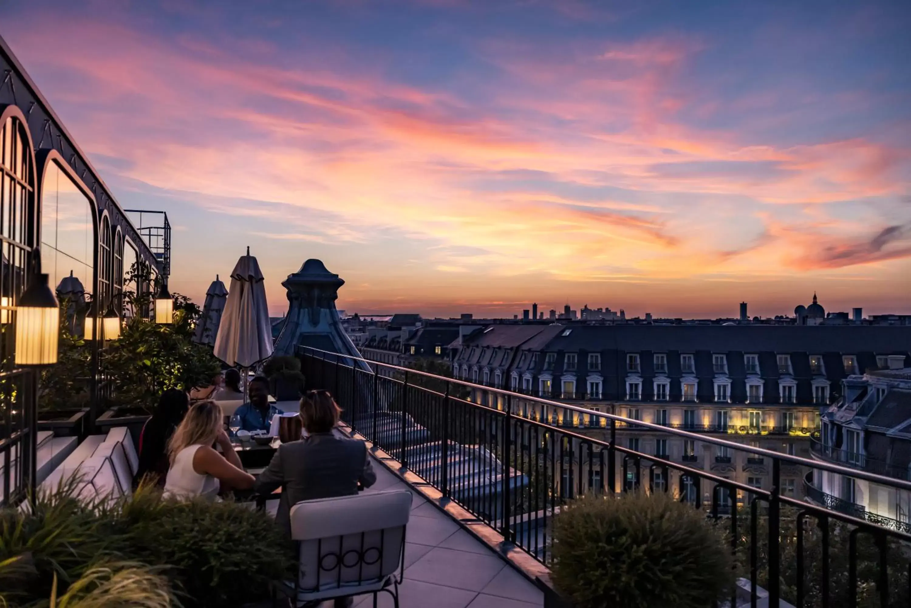 Patio, Sunrise/Sunset in Kimpton - St Honoré Paris, an IHG Hotel