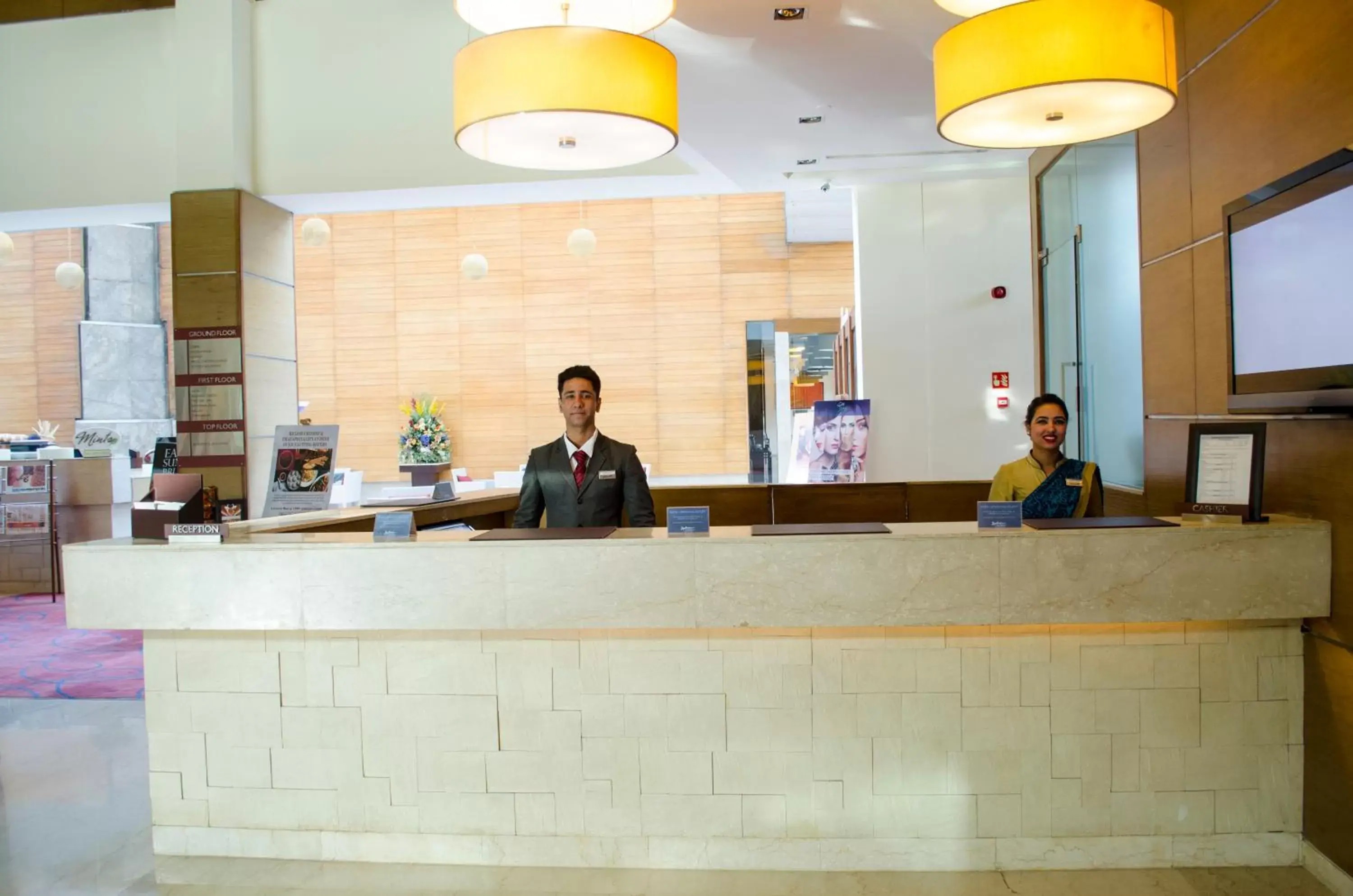 Lobby or reception, Lobby/Reception in Radisson Blu Hotel, Greater Noida