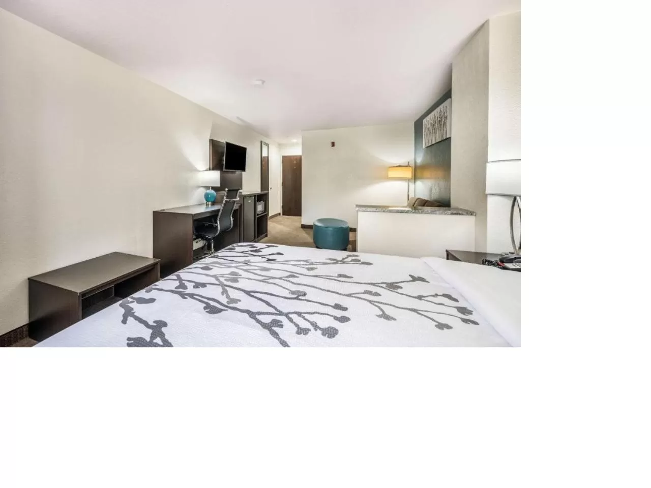 Bed in Sleep Inn & Suites Tallahassee-Capitol