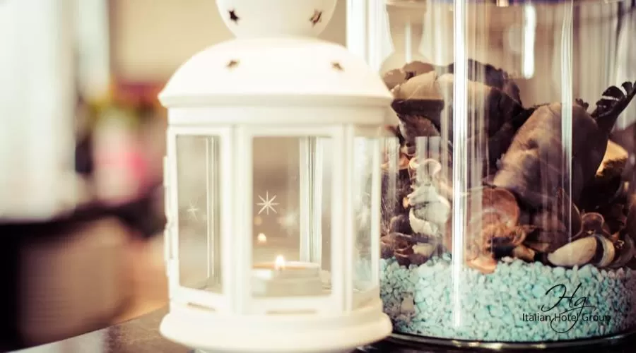 Decorative detail in HG Hotel Il Settebello