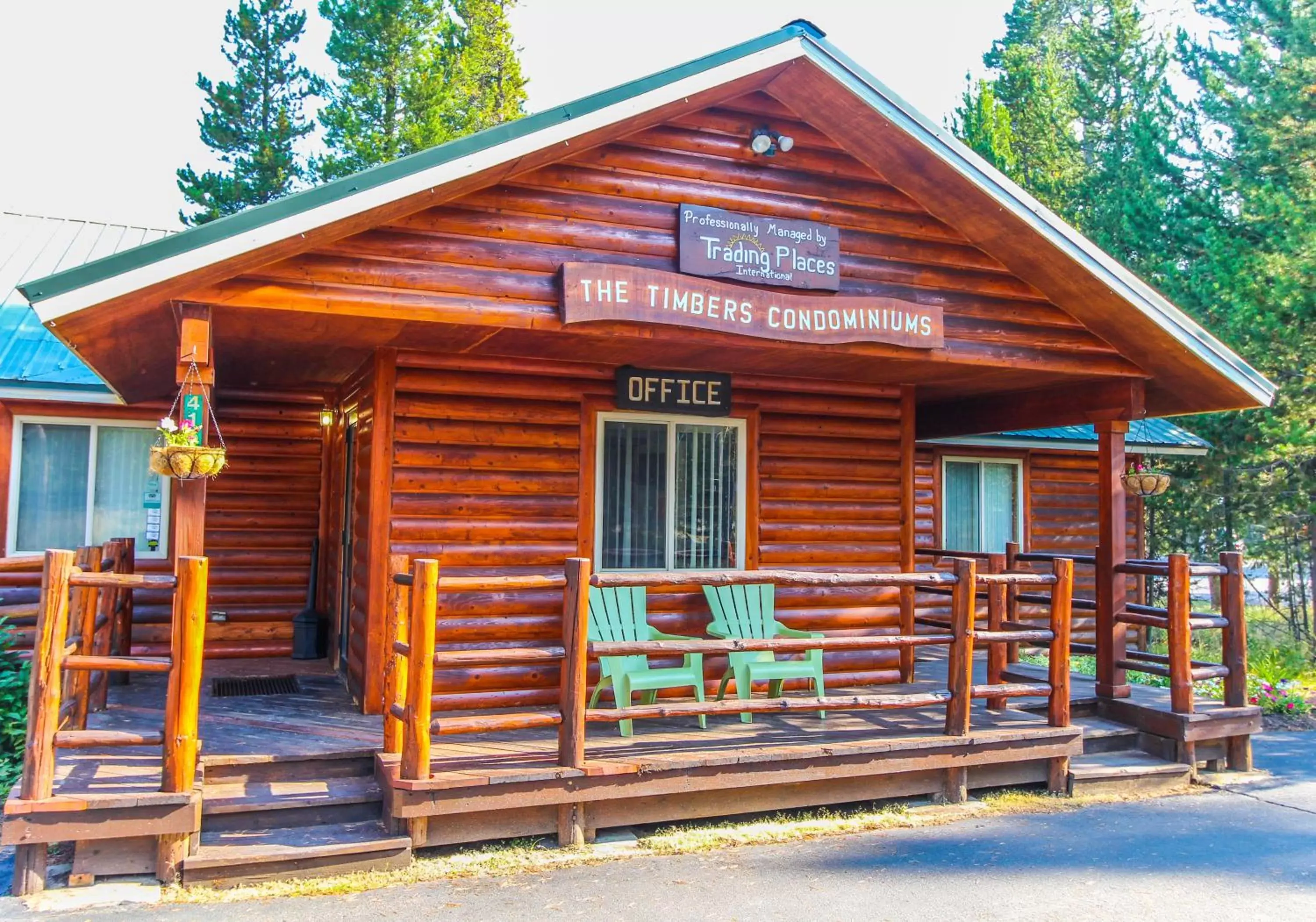 Facade/entrance, Property Building in Timbers at Island Park