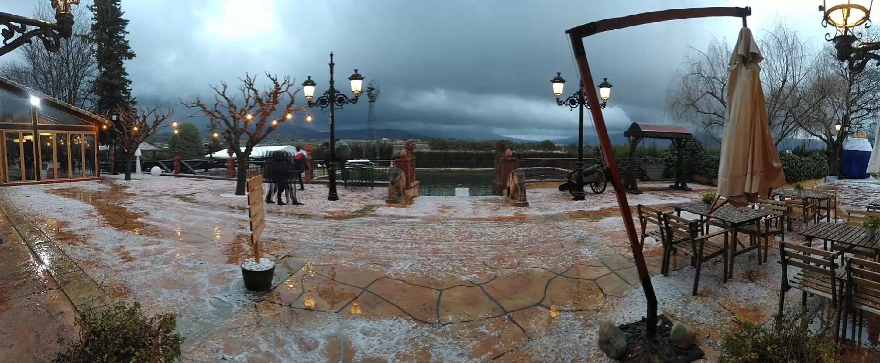 Patio in Hotel Caseta Nova