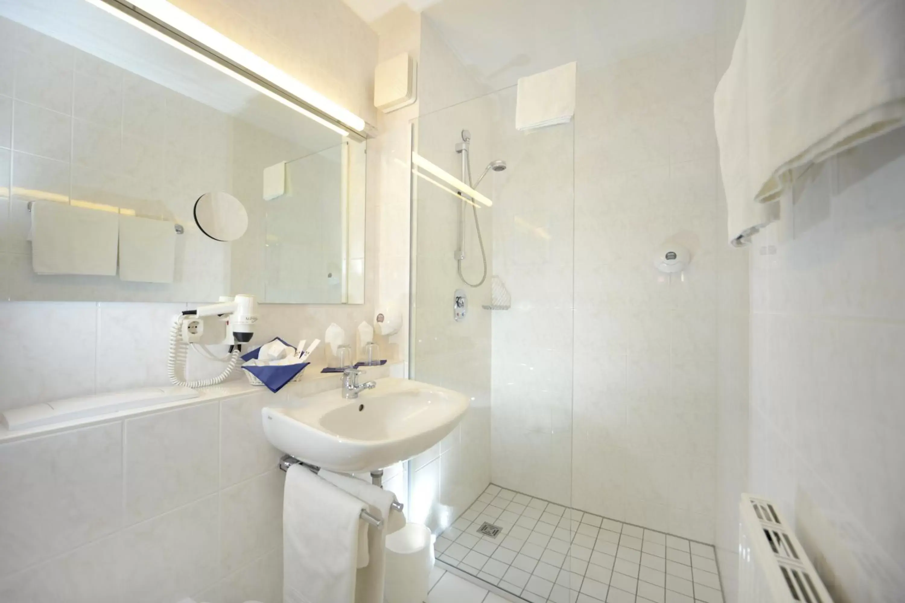 Bathroom in Hotel Bavaria Brehna