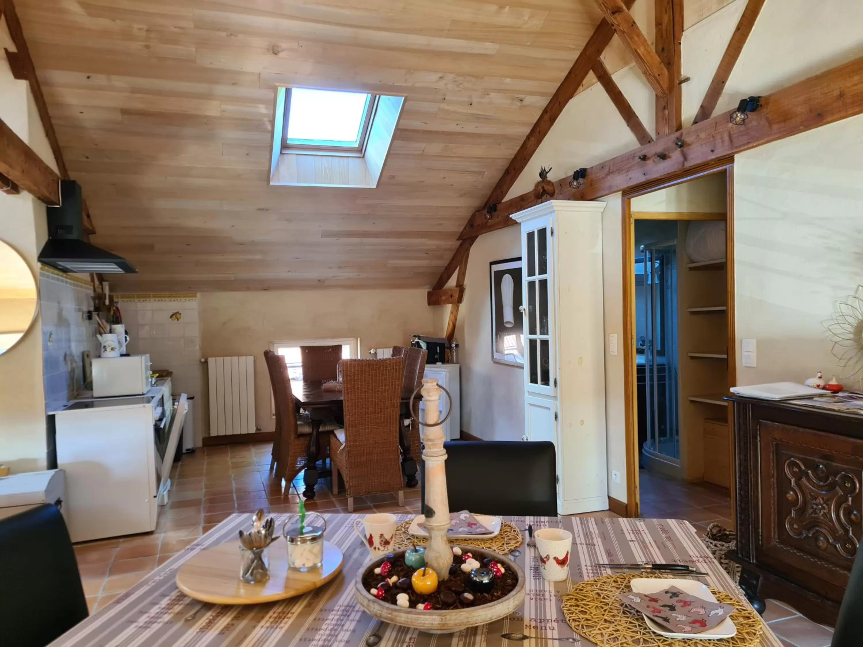 Dining Area in Le Coq en Repos