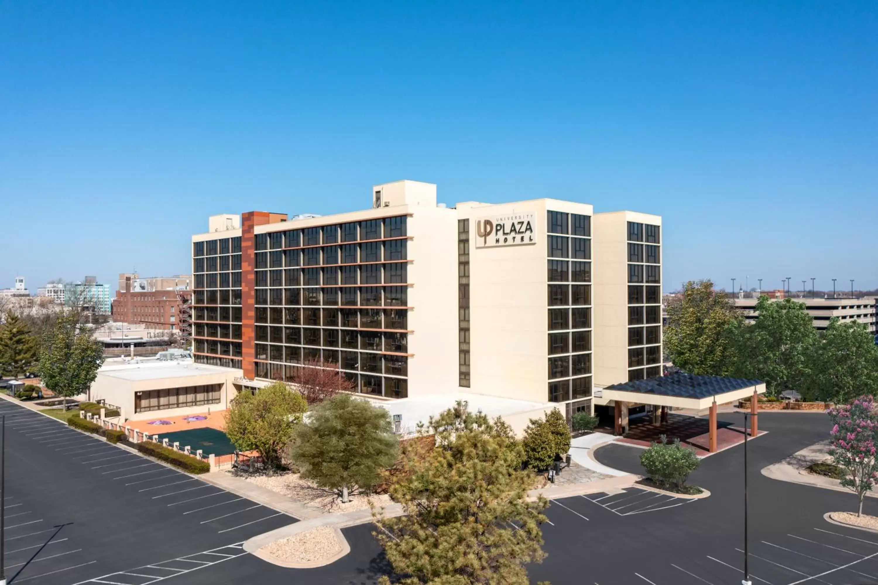 Property Building in University Plaza Hotel