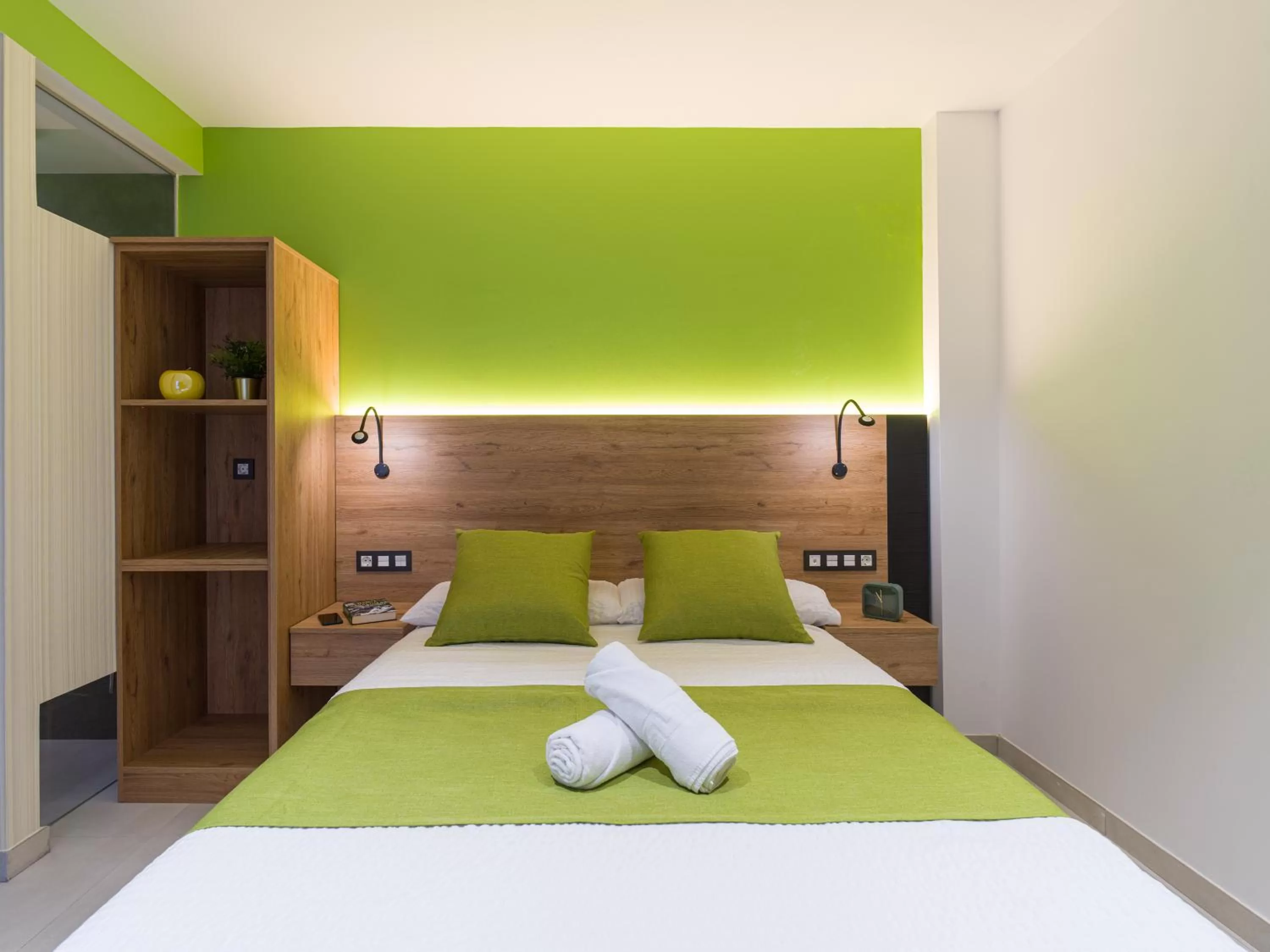 Bed in Hotel MG Poniente