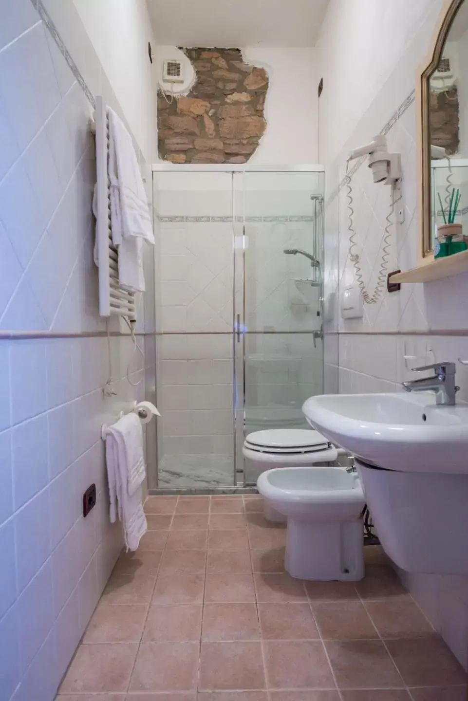 Shower, Bathroom in Antico Podere San Francesco