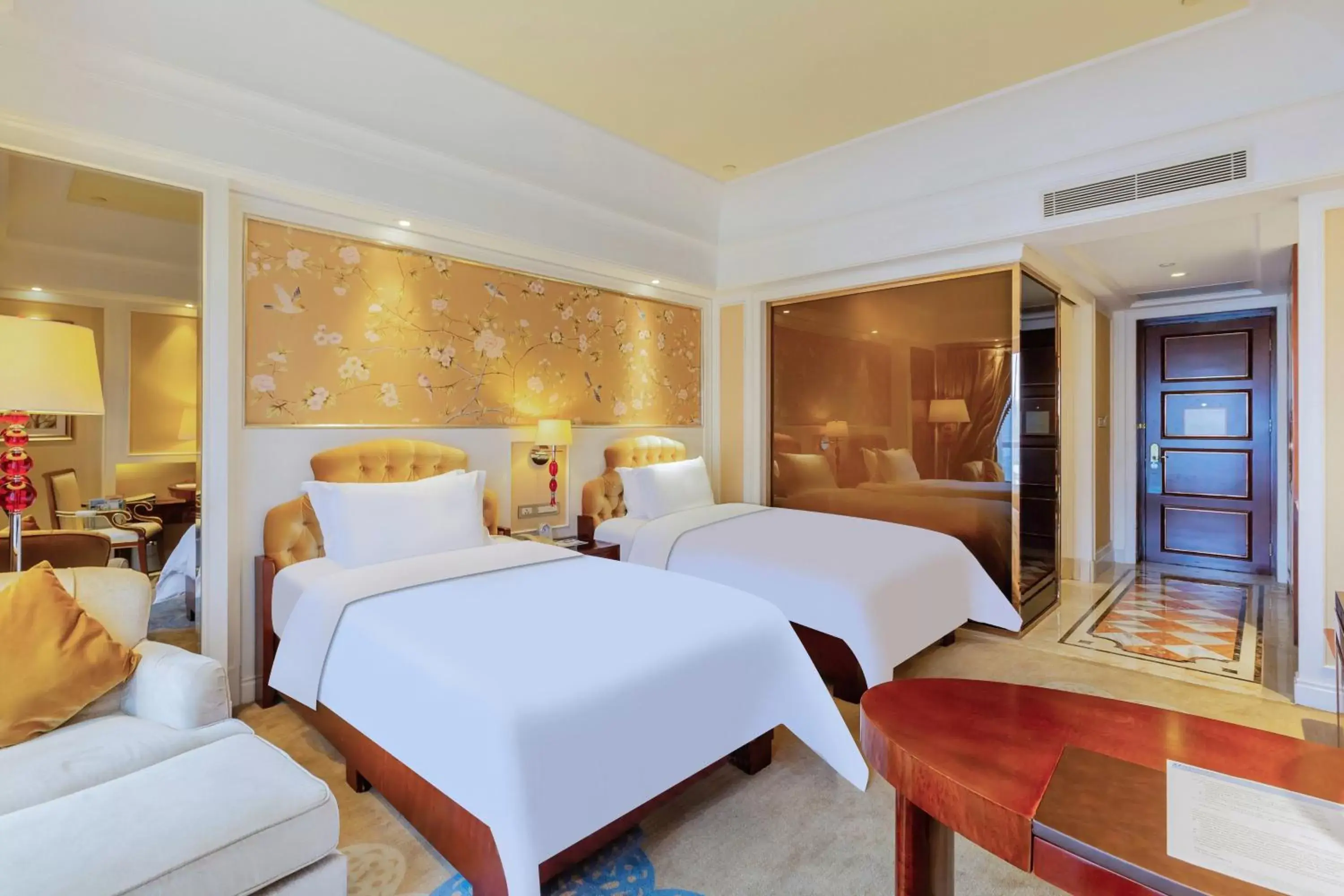 Bed in Wyndham Foshan Shunde