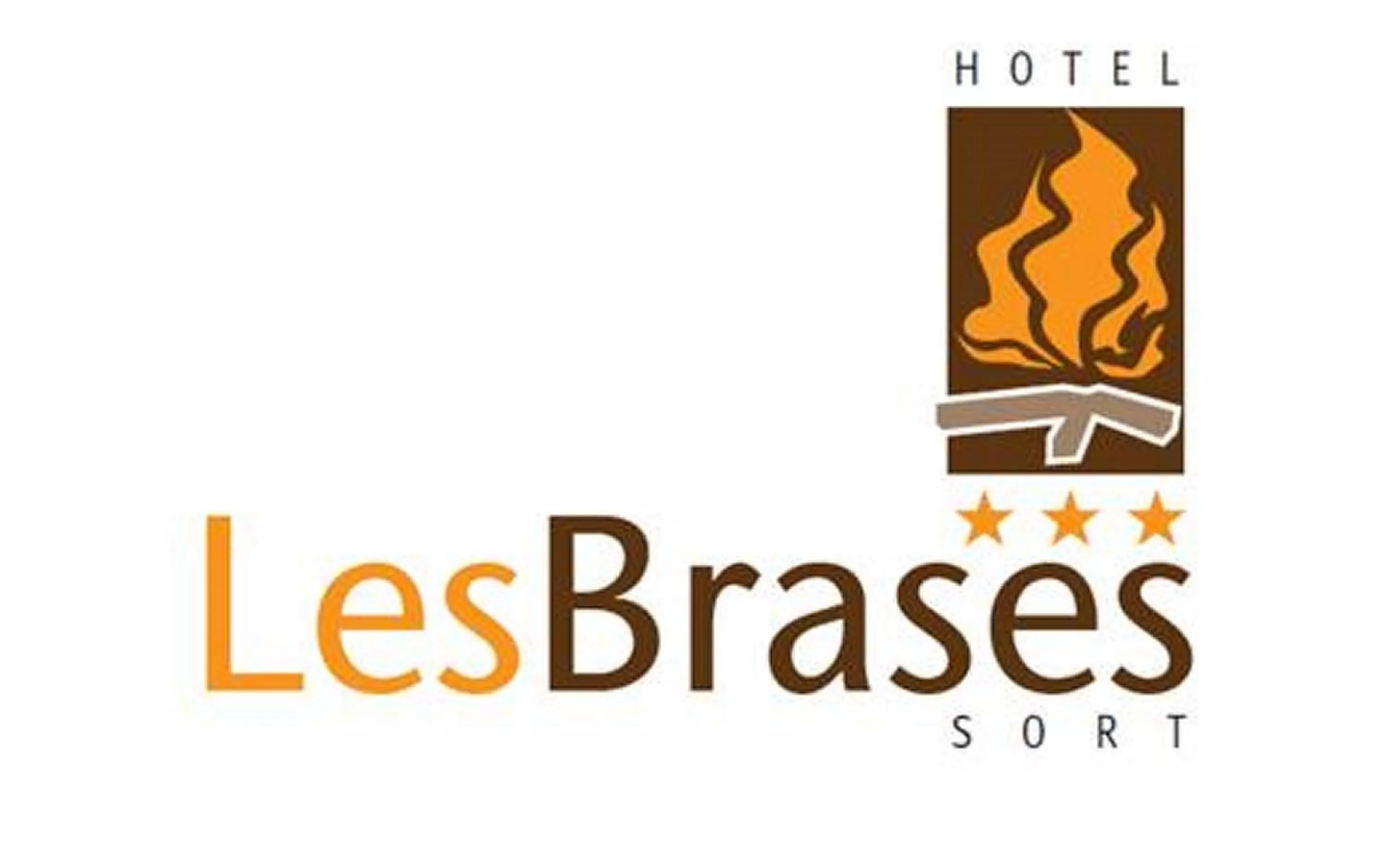 Property logo or sign in Hotel Restaurant Les Brases