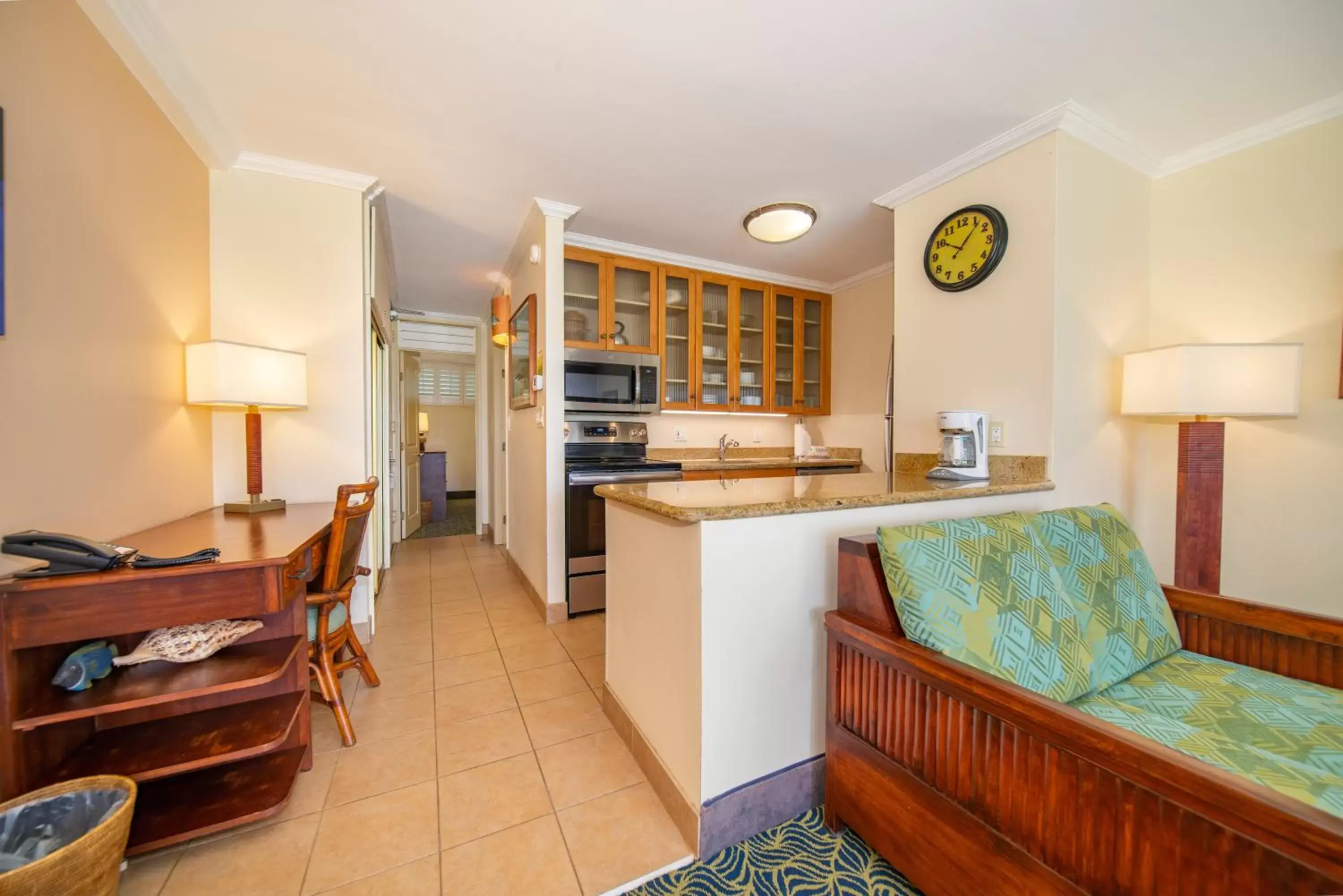 Kitchen/Kitchenette in Napili Shores Maui by OUTRIGGER - No Resort & Housekeeping Fees