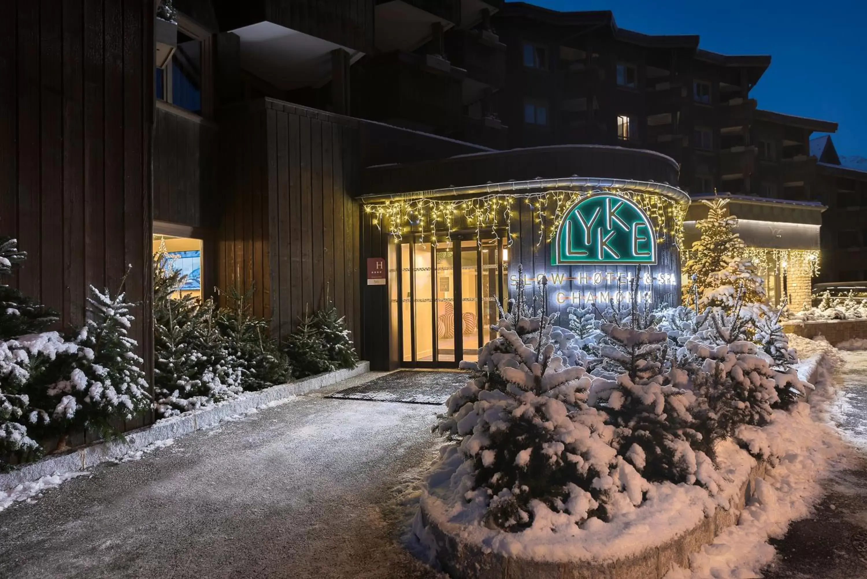 Property building in Mercure Chamonix Centre