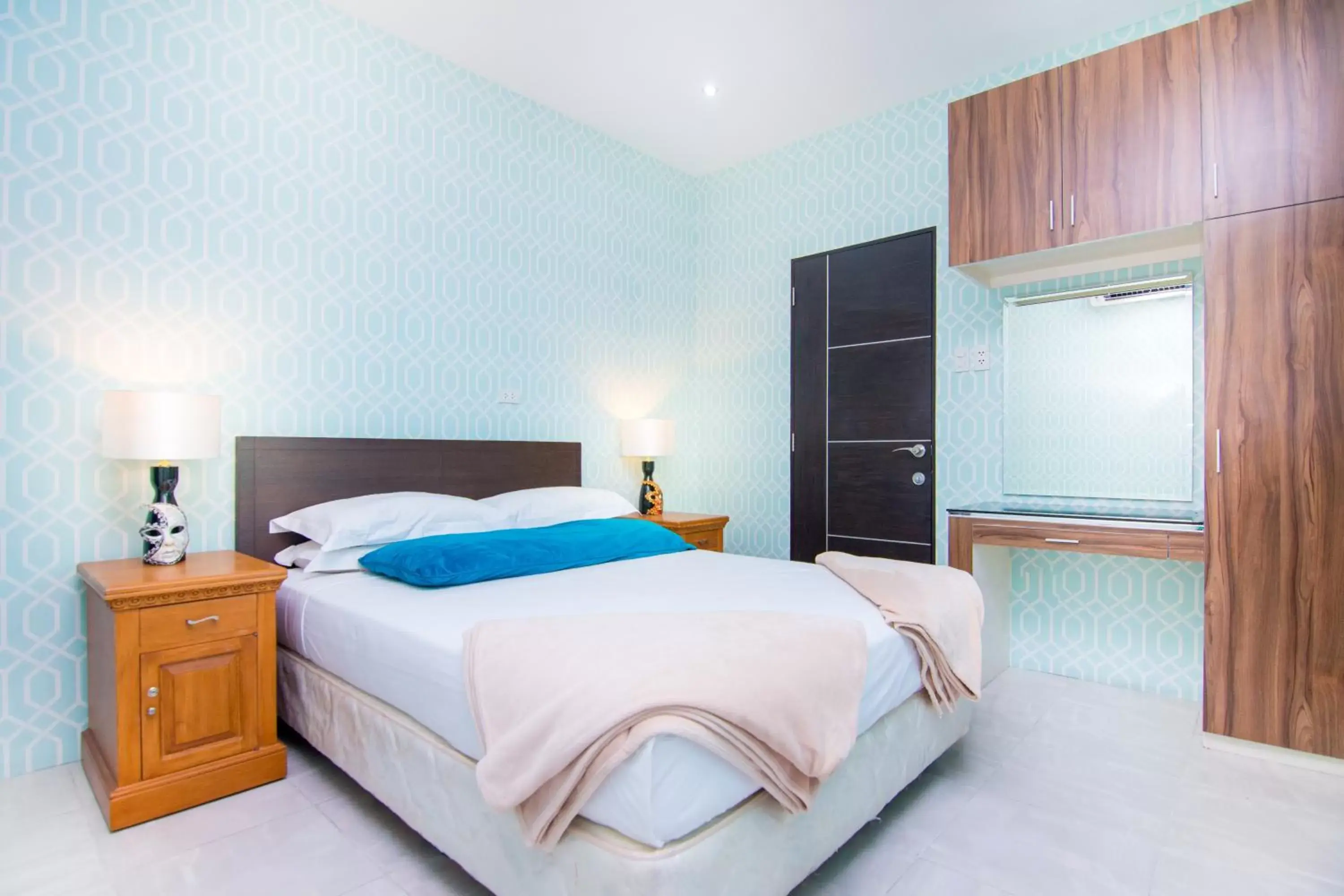 Bed in Apollonia Royale Hotel Bed in Apollonia Royale Hotel