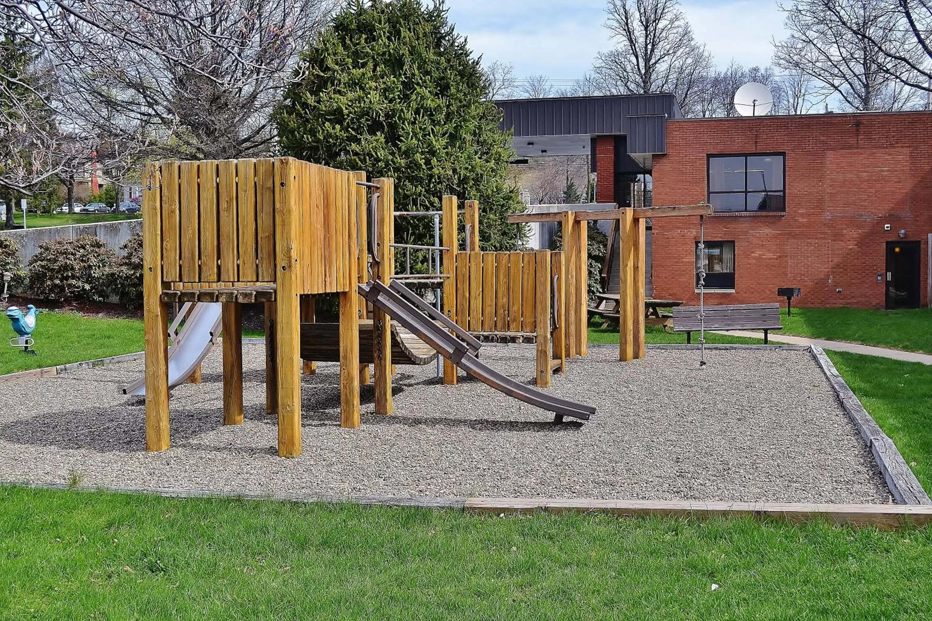 Children play ground, Children's Play Area in Best Western DuBois Hotel