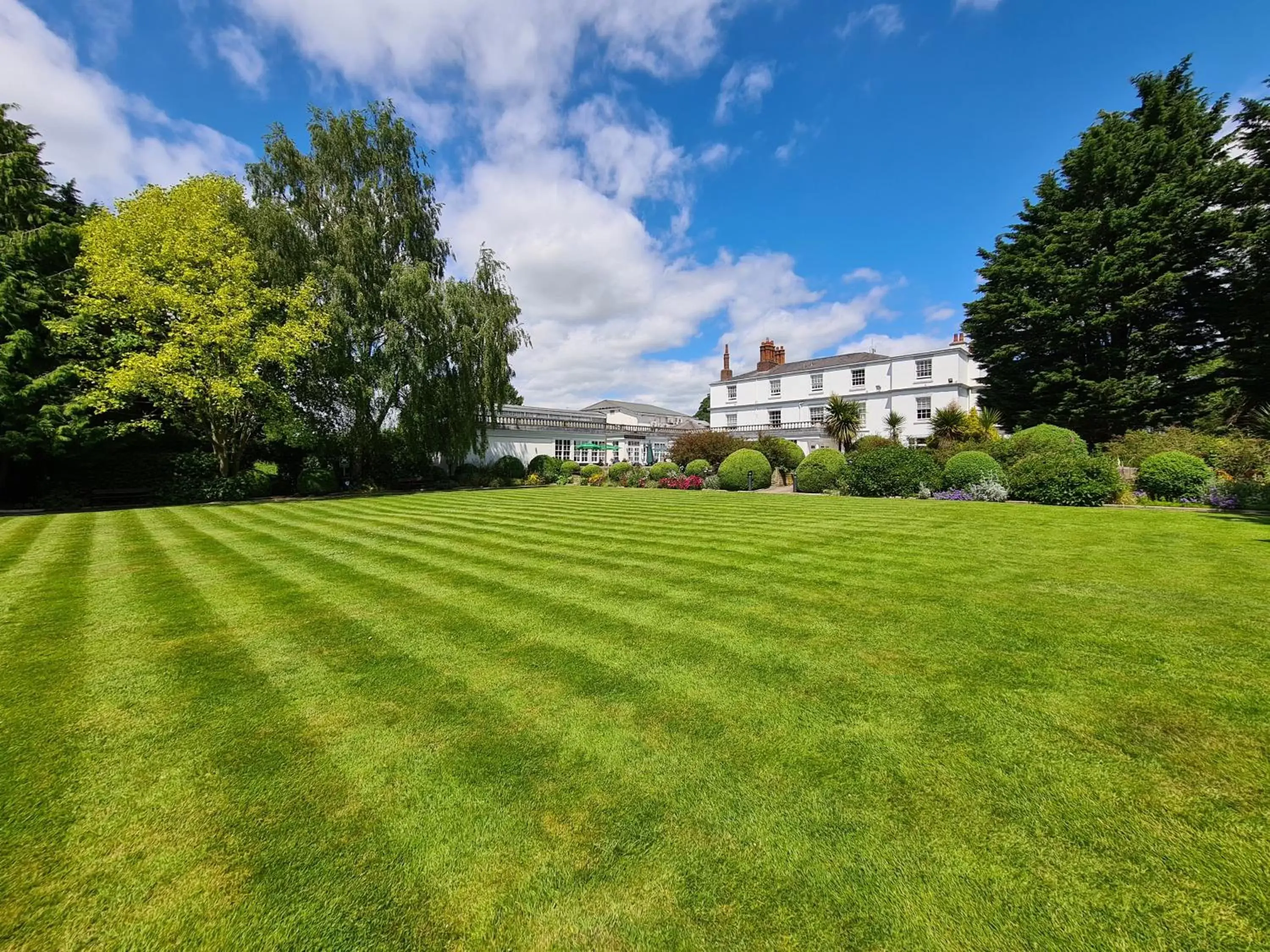 Garden in Rowton Hall Hotel and Spa