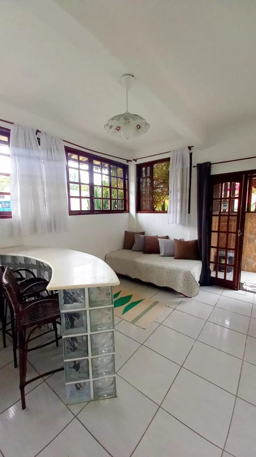 Seating Area in Pousada Recanto Das Emerências