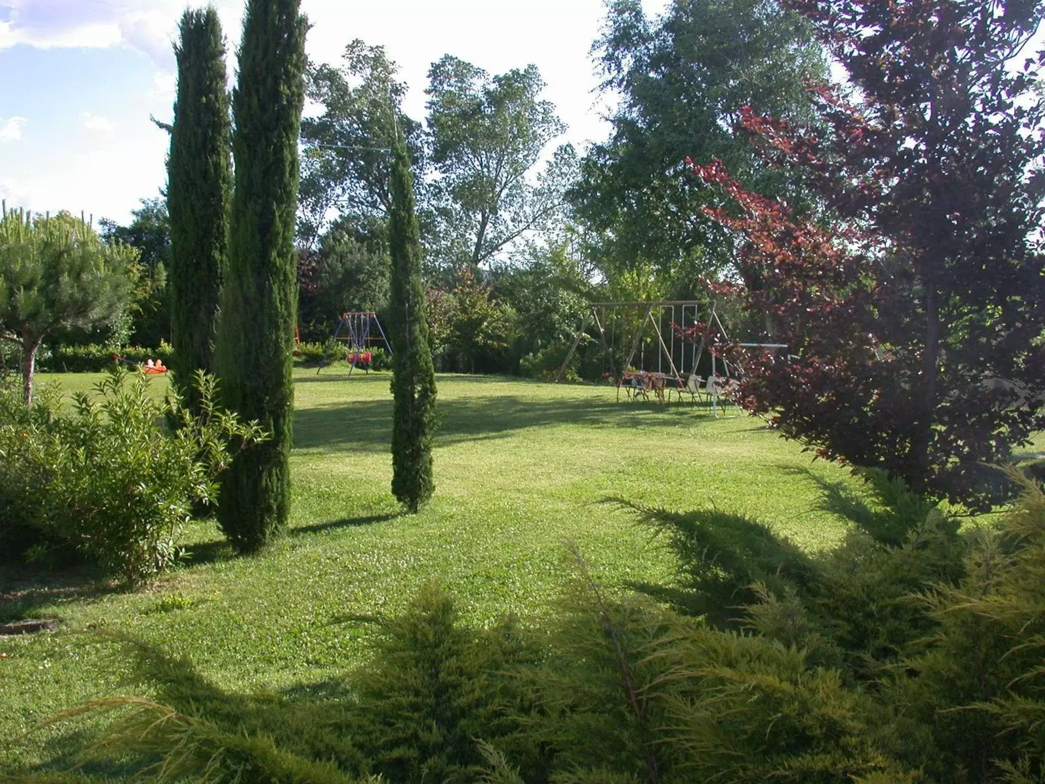 Children play ground, Garden in Albergo Cerchi