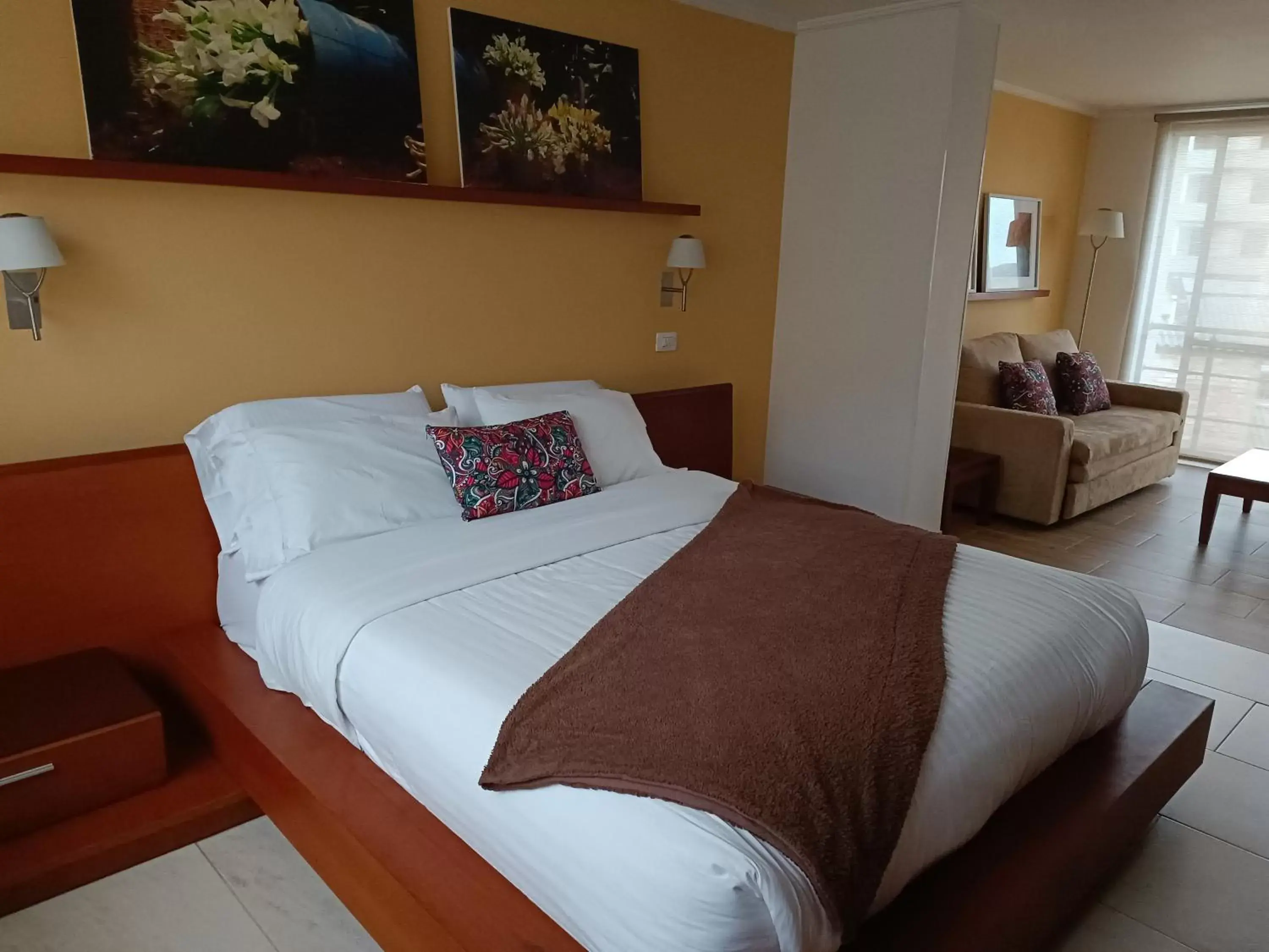 Bed in Hotel Boutique Confort Suites