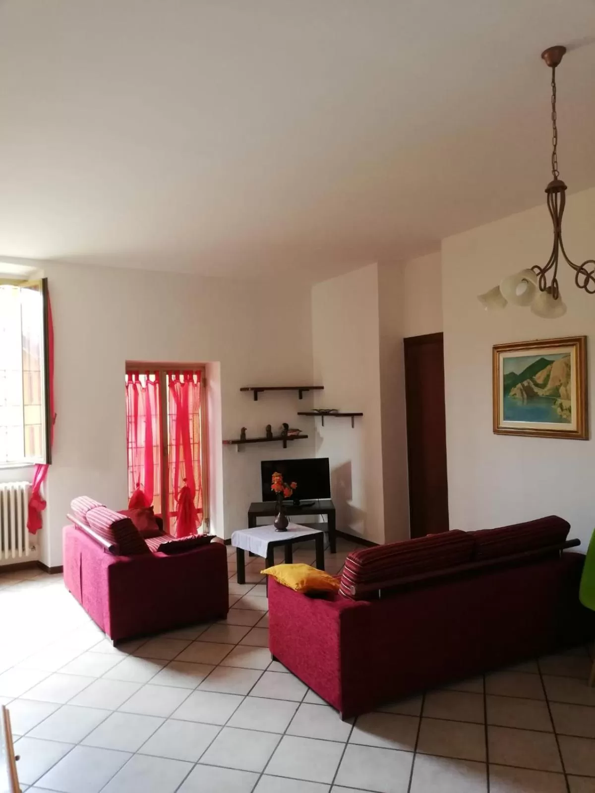 Living room in B&B Smeraldo Airport