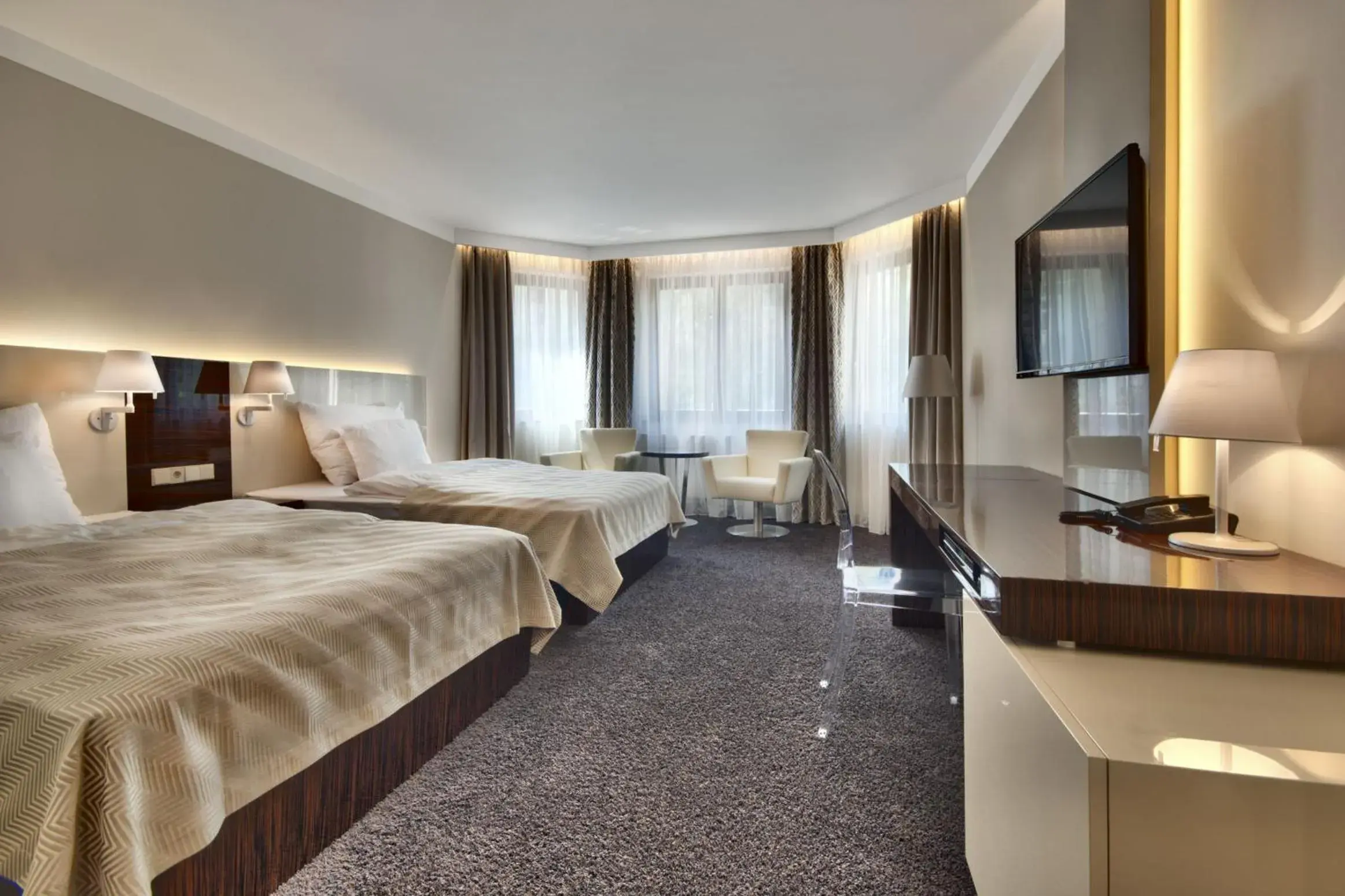 Bedroom in Prezident Luxury Spa & Wellness Hotel