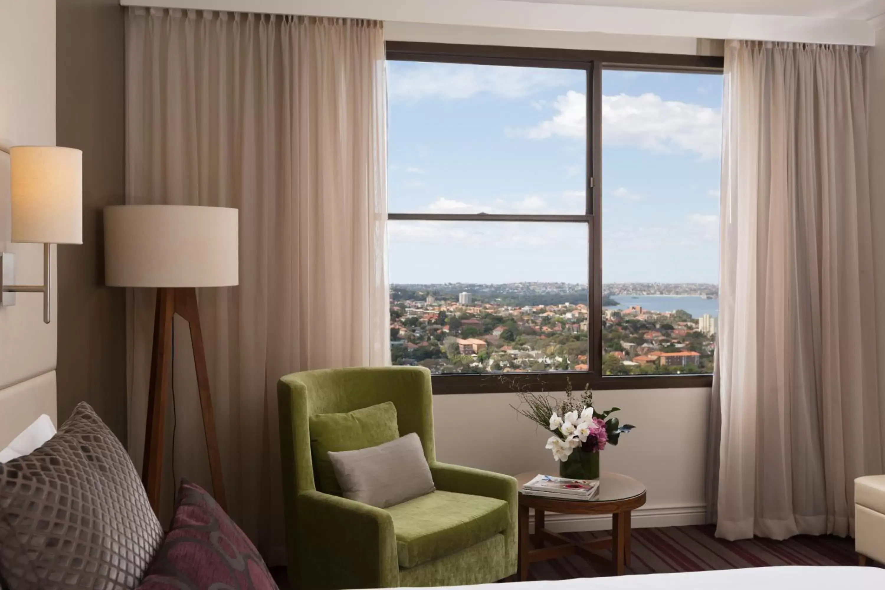 View (from property/room), Seating Area in The Miller Hotel North Sydney