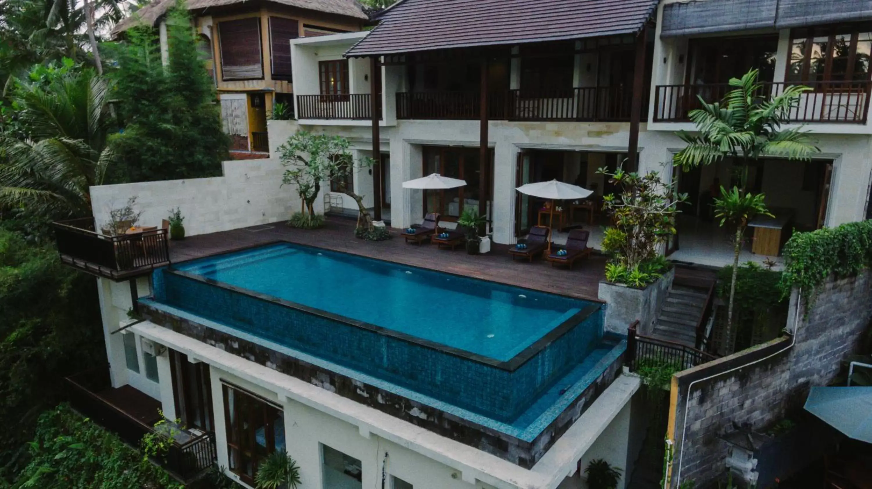 Pool view, Swimming Pool in River Sakti Ubud by Prasi