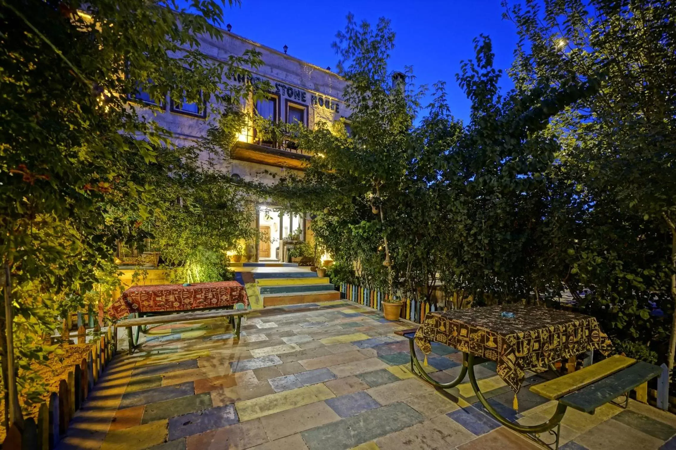 Facade/entrance in Maron Stone House