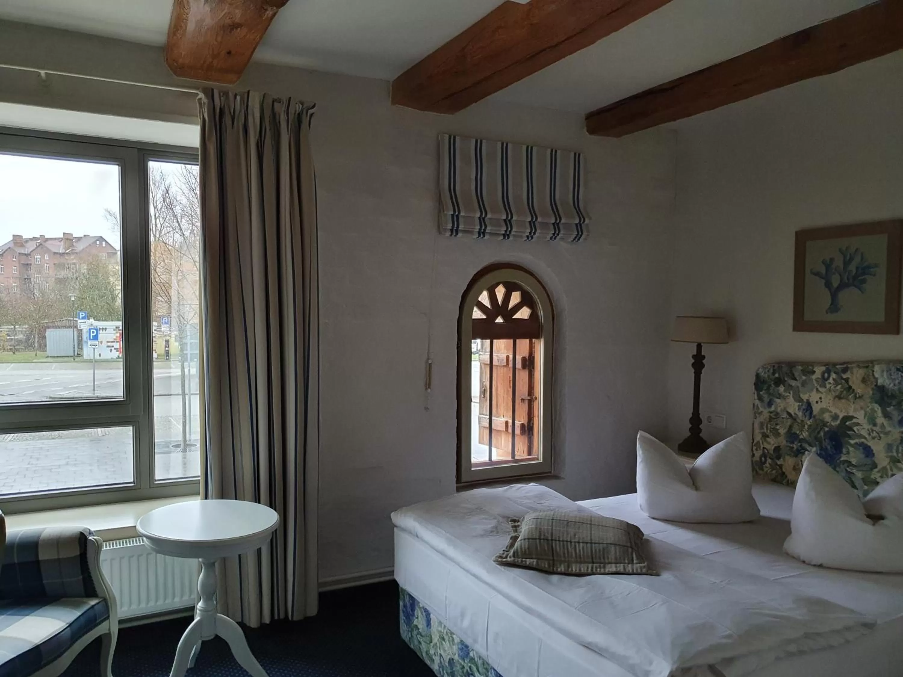 Bed in Hotel Alter Kornspeicher