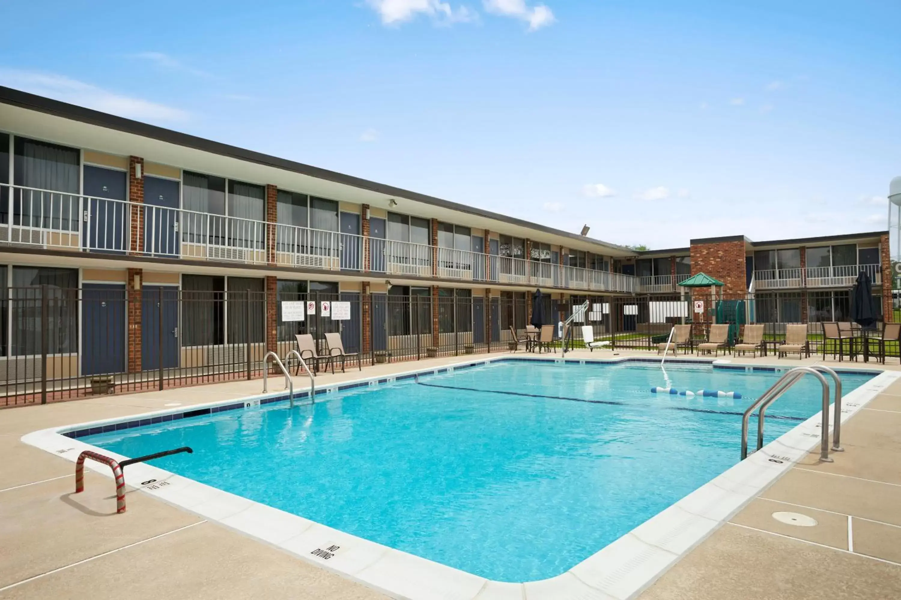 Swimming pool in Days Inn of Frederick by Wyndham Swimming pool in Days Inn of Frederick by Wyndham