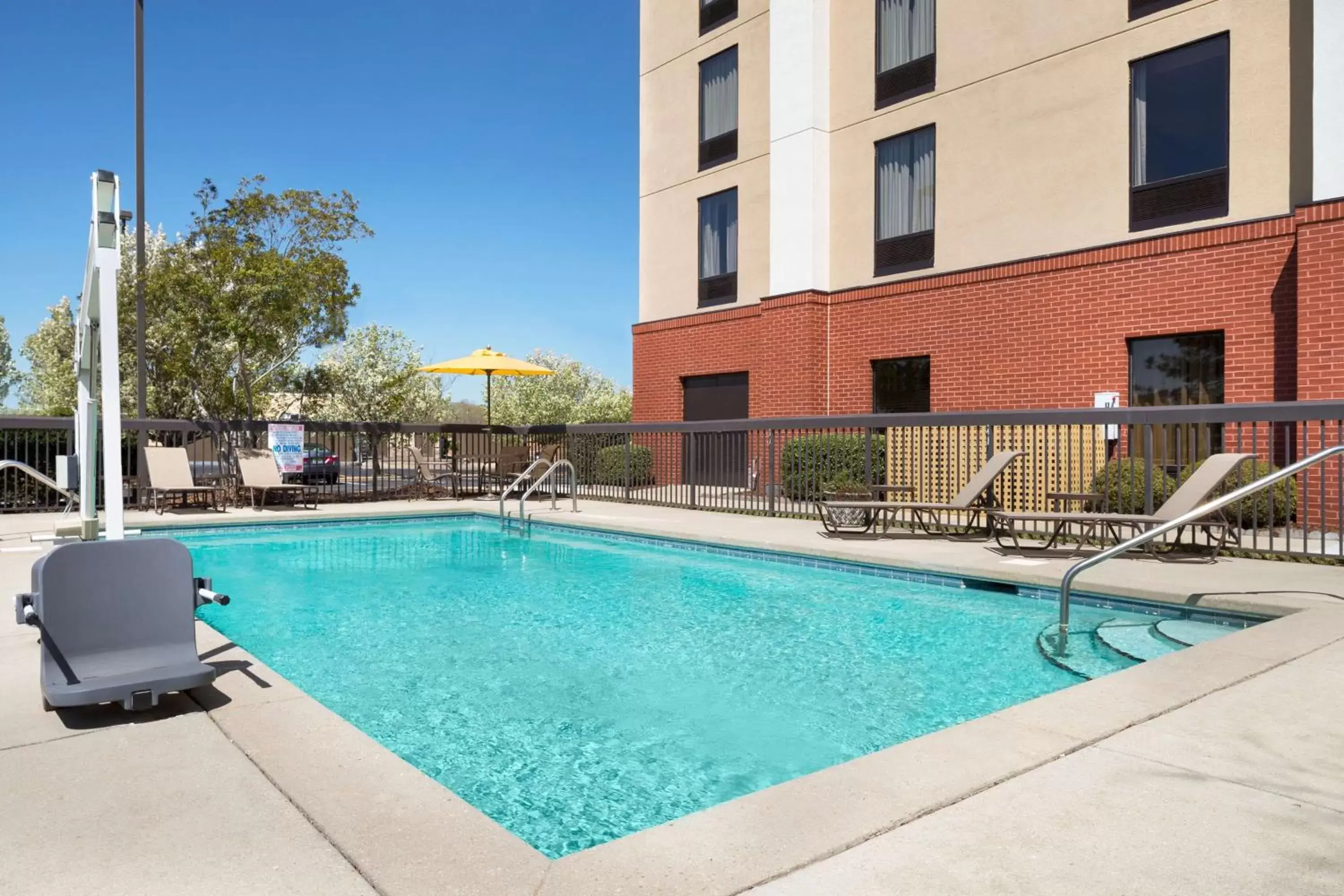 Pool view in Hampton Inn Pell City Pool view in Hampton Inn Pell City