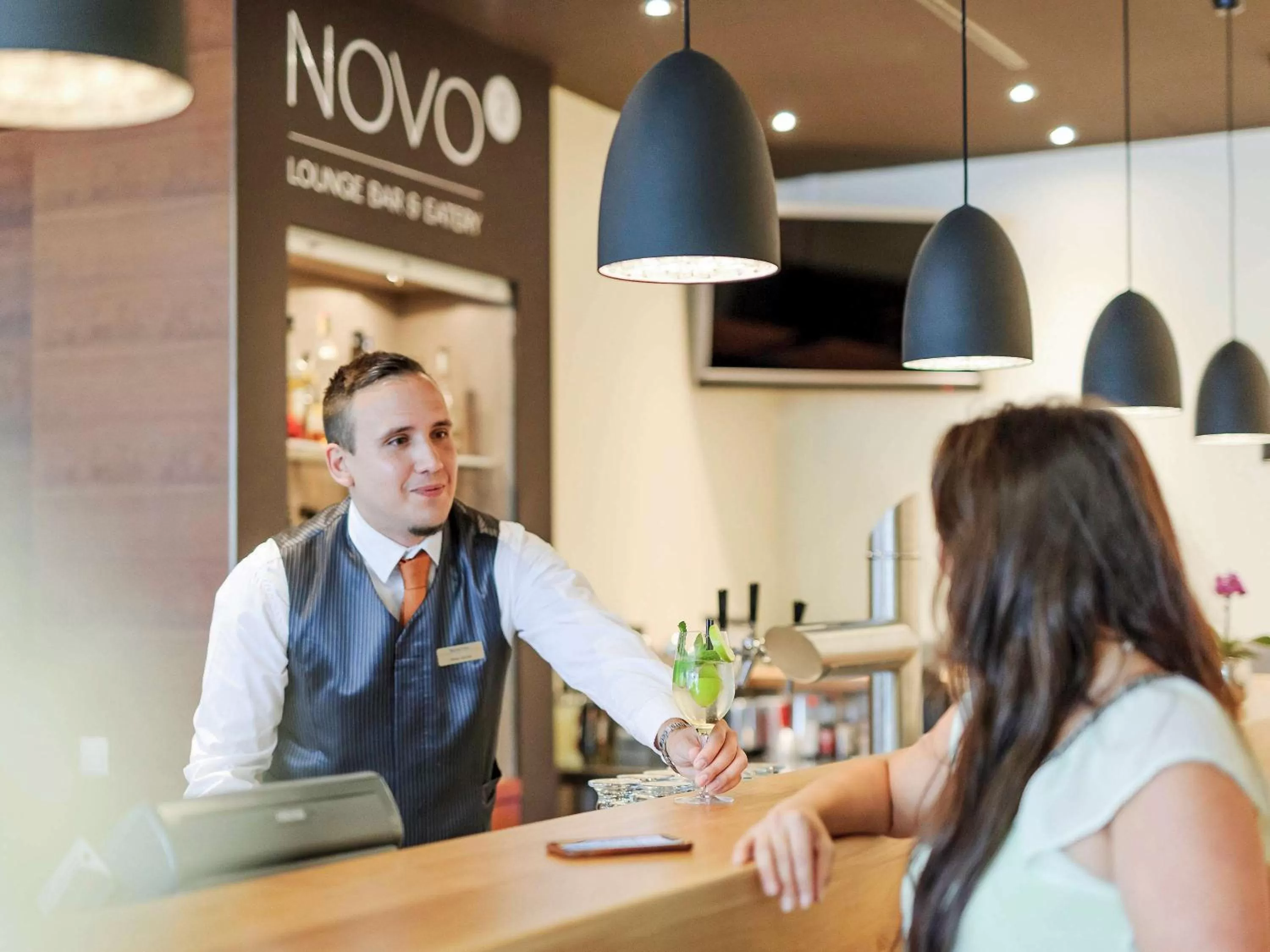 Lounge or bar in Novotel Erlangen