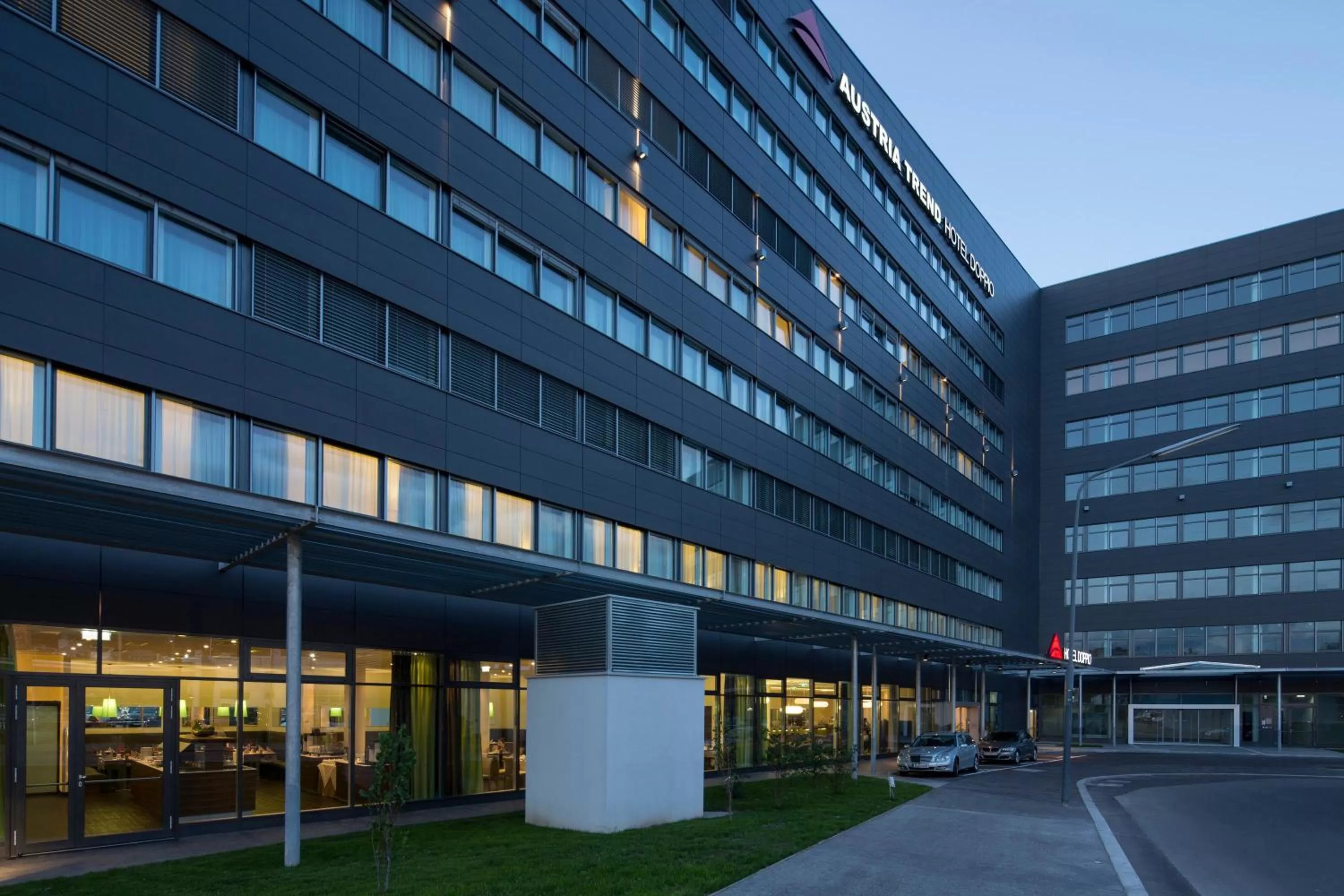 Property building in Austria Trend Hotel Doppio Wien