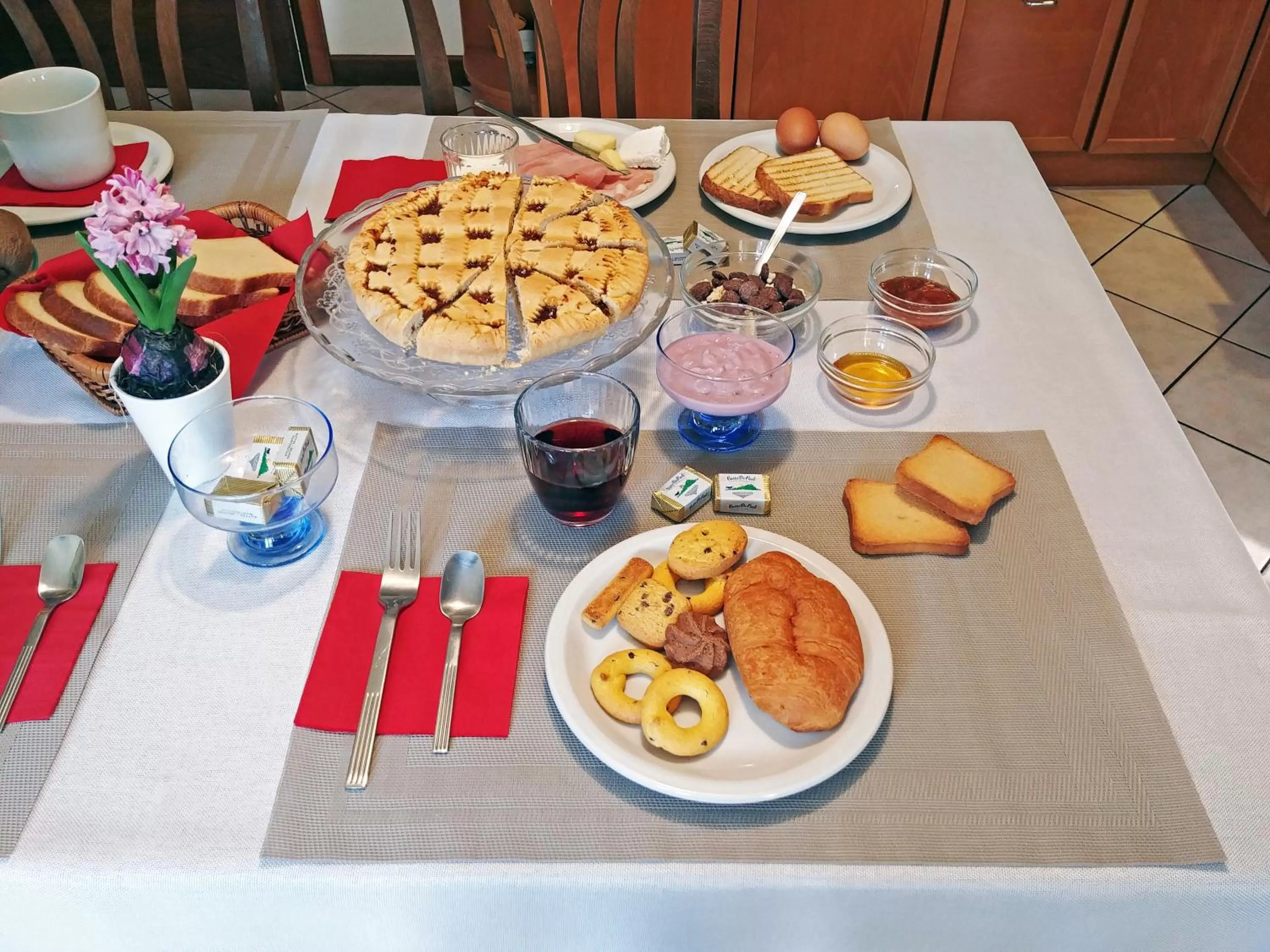 Food and drinks in Villa Stefania