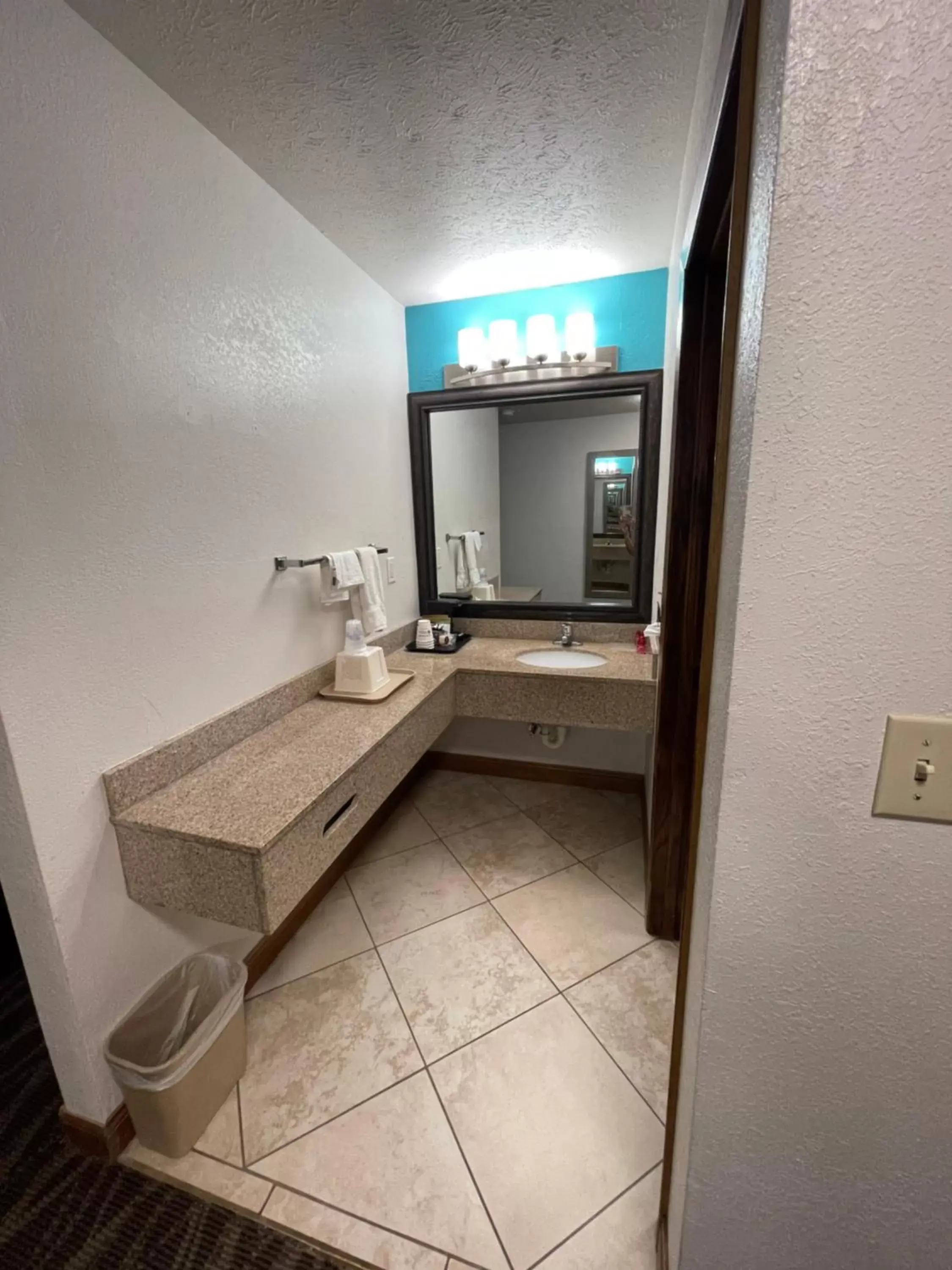 Bathroom in Baymont by Wyndham Bellevue - Omaha