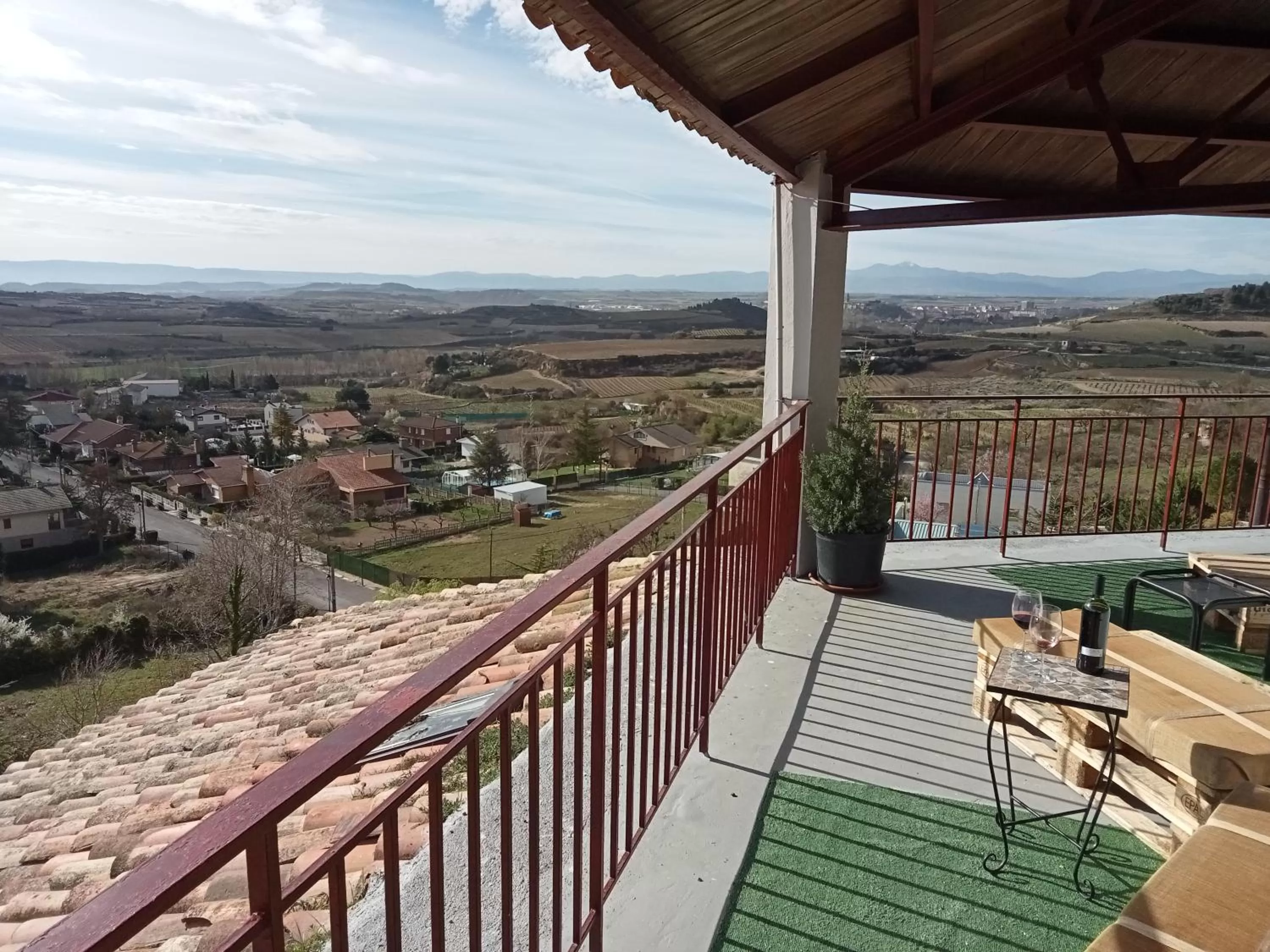 Natural landscape in Portal De La Rioja