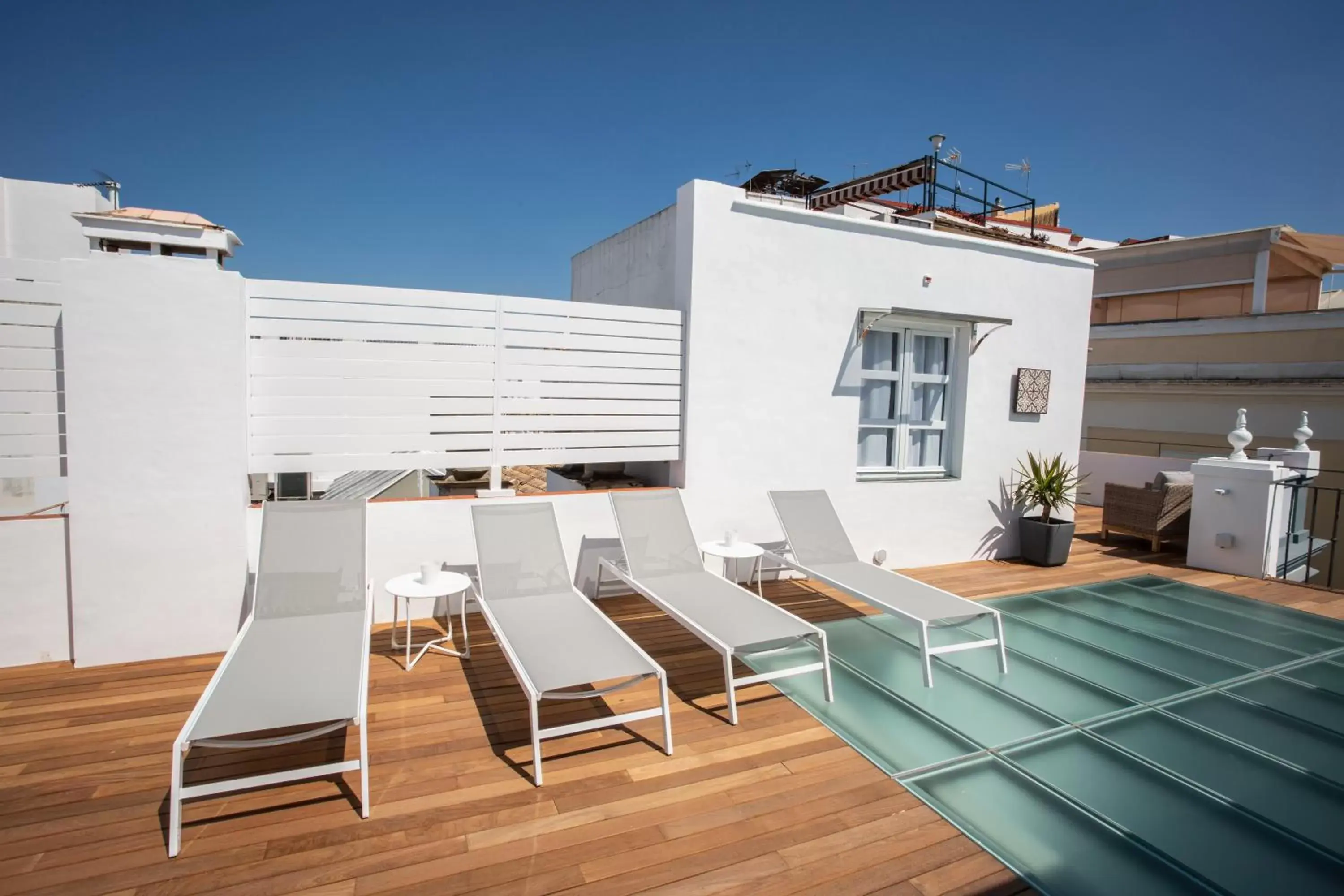 Balcony/Terrace in Basic Hotel Sevilla Catedral