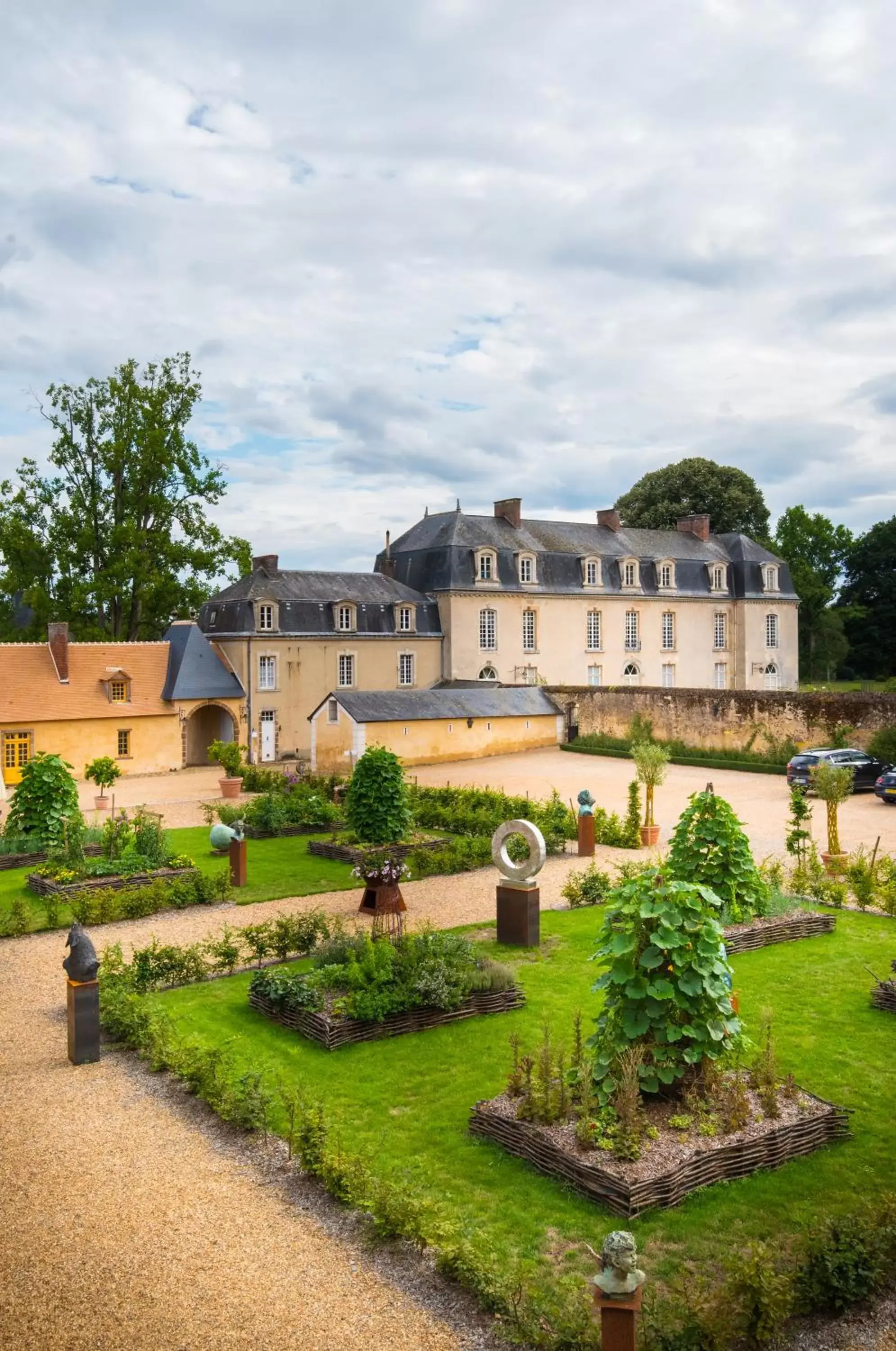 Garden, Property Building in Domaine de La Groirie - Le Mans