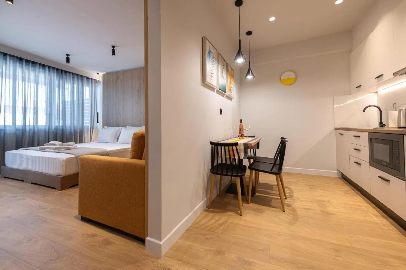 Seating area, Bed in A&N Athens Luxury Apartments - Ermou