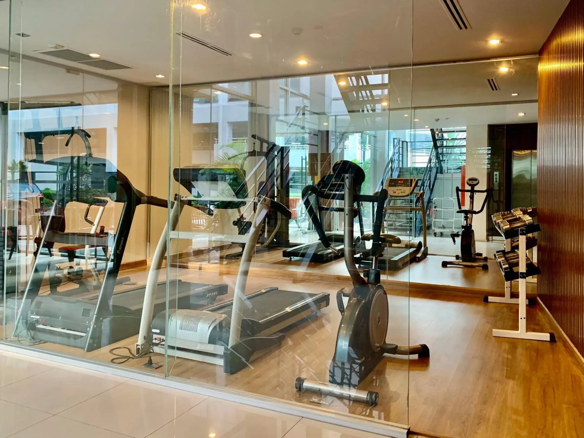 Fitness centre/facilities, Fitness Center/Facilities in The Bedrooms Boutique Hotel Bangkok