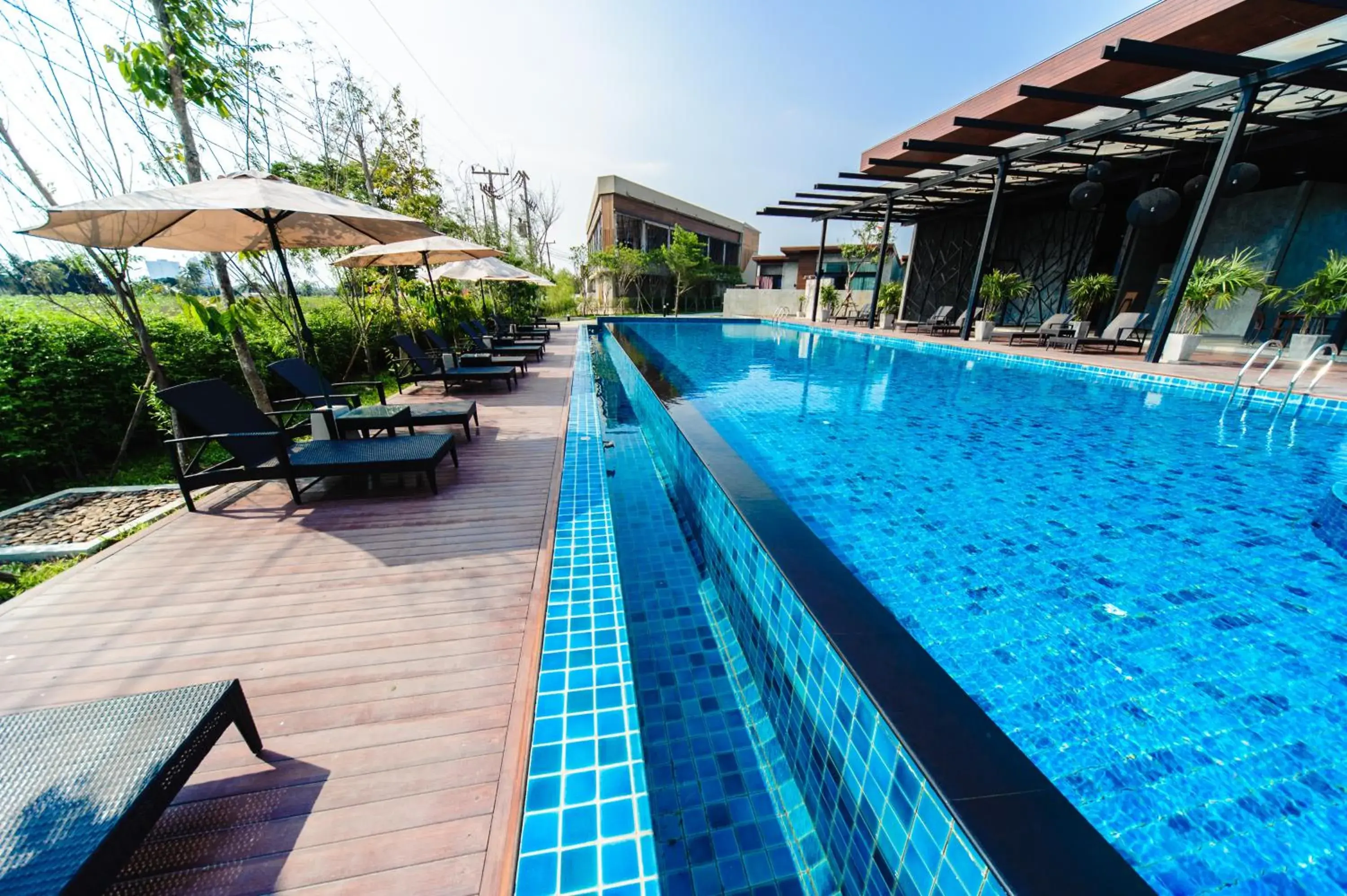 Swimming Pool in Sea Two Pool Villa Resort Pattaya