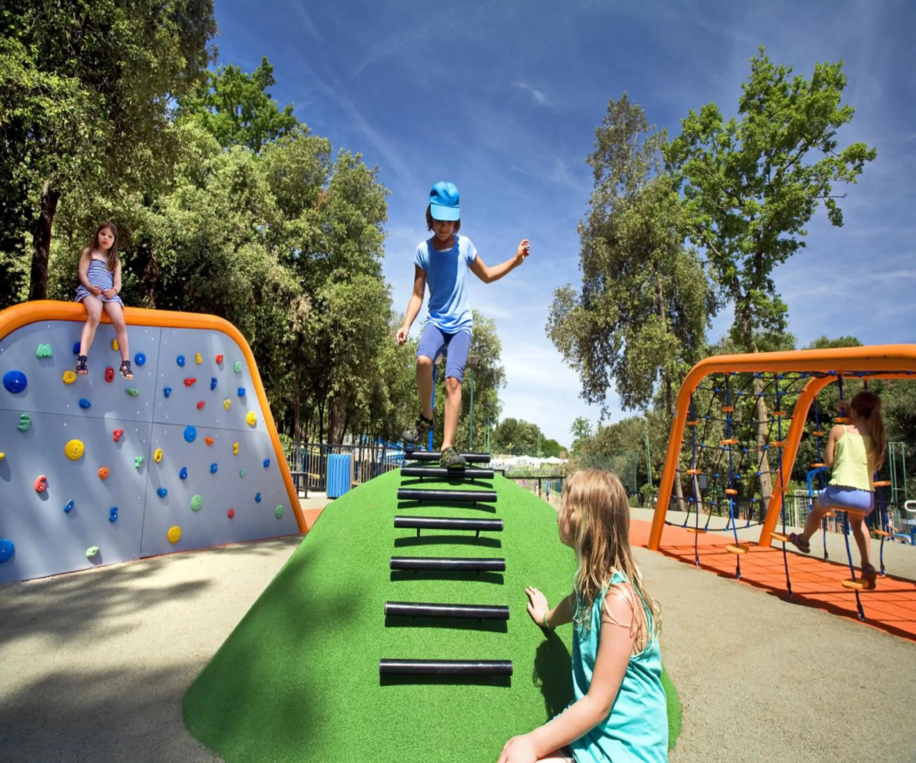 Children play ground, Children in Valamar Tamaris Resort