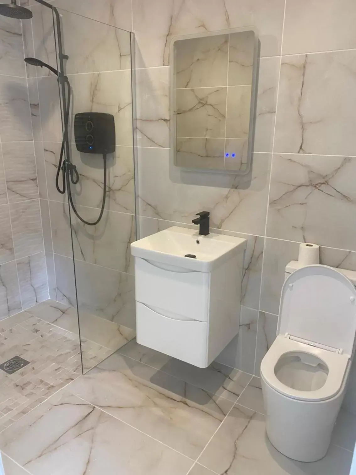 Shower, Bathroom in St Columbs House