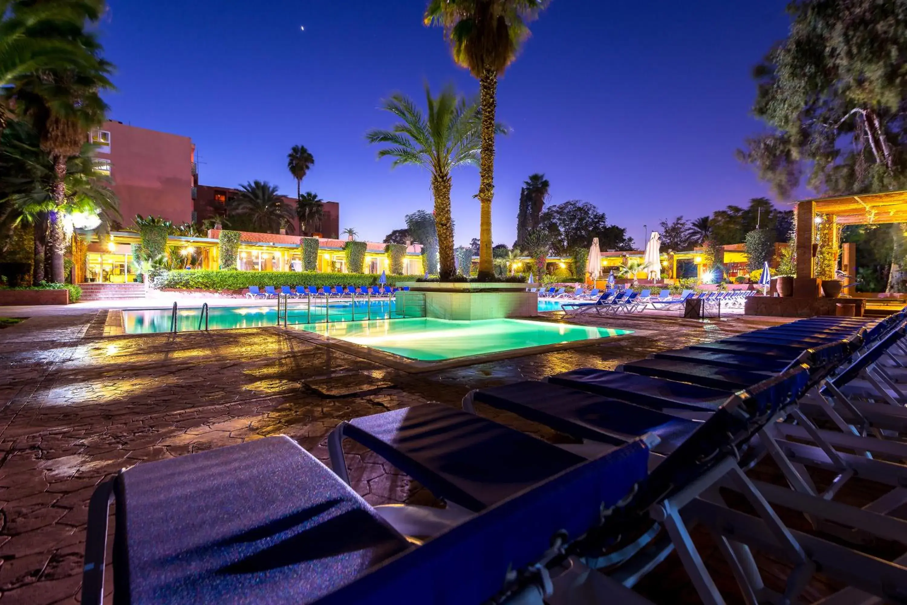 Swimming Pool in Hotel Farah Marrakech