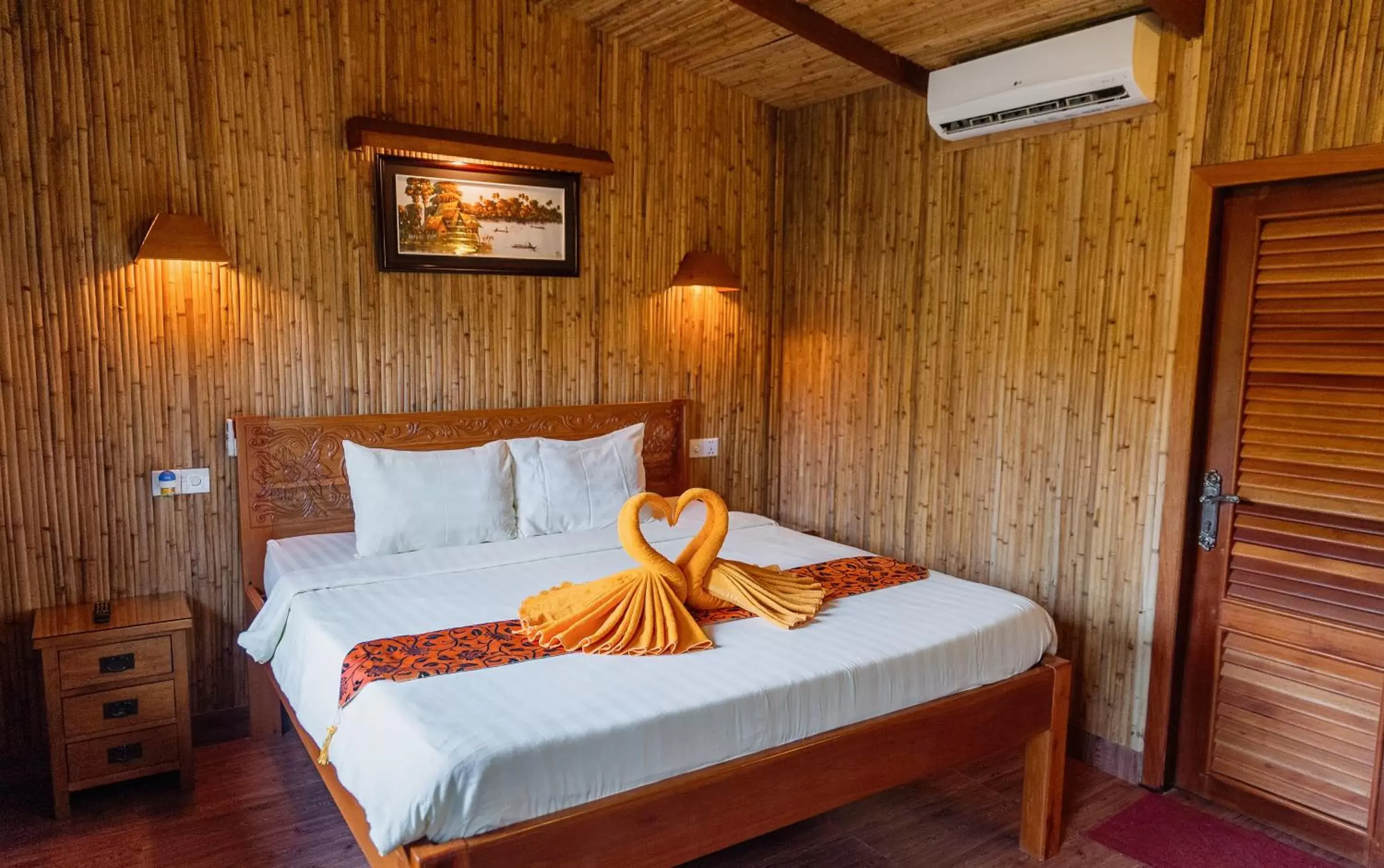 Bed in Sok Sabay Resort