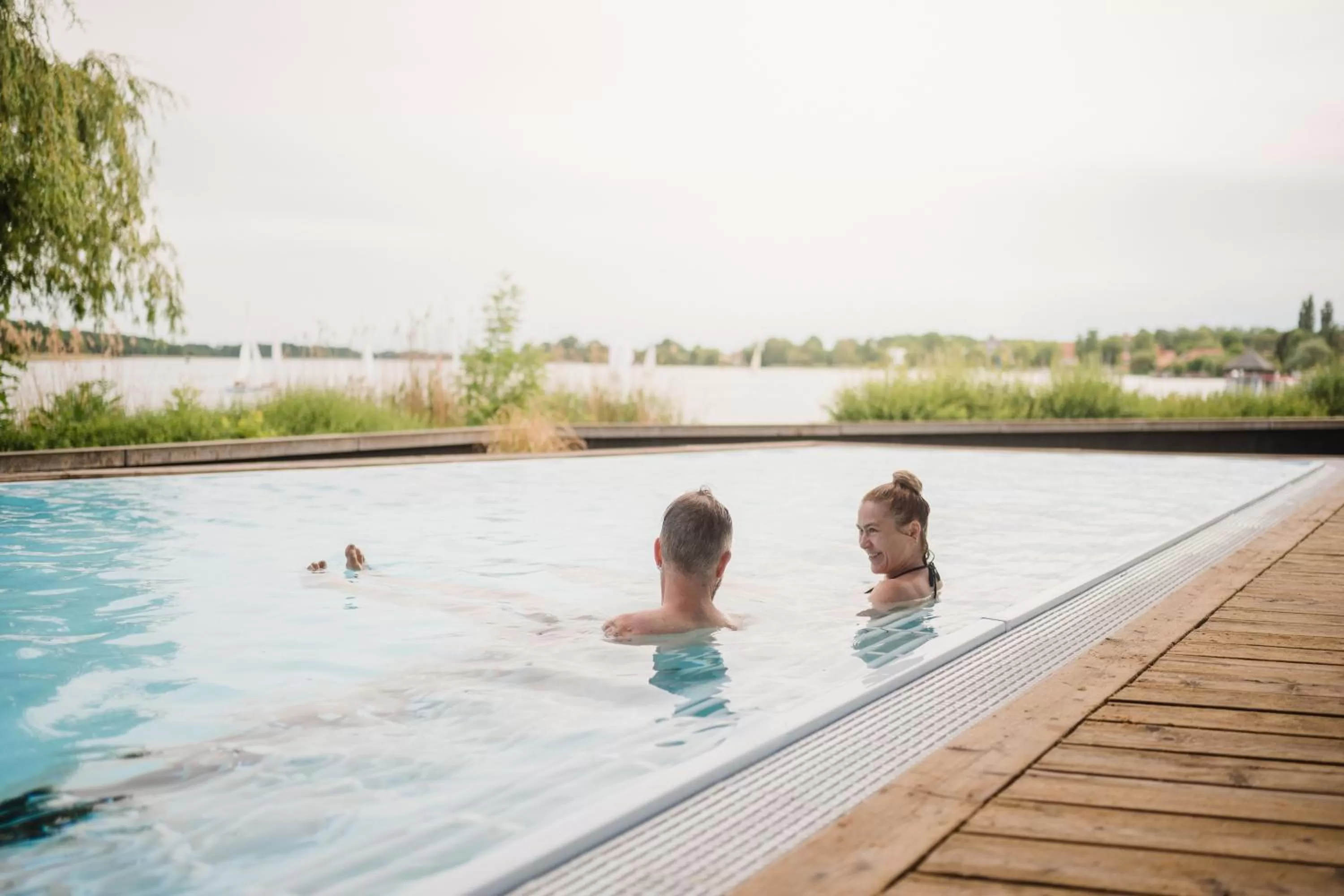 Swimming pool in Resort Mark Brandenburg & Fontane Therme