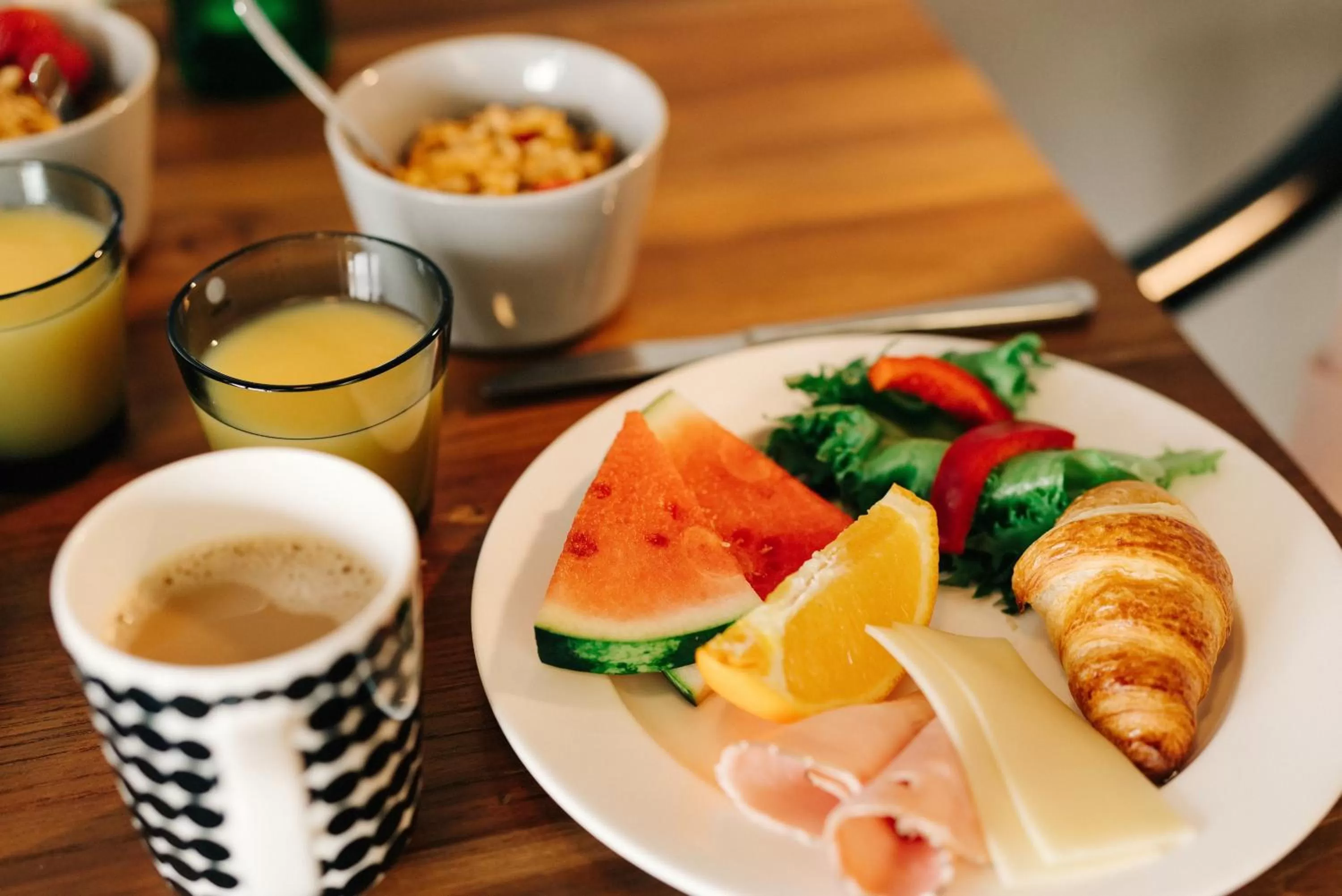 Buffet breakfast in Hotel Sparre