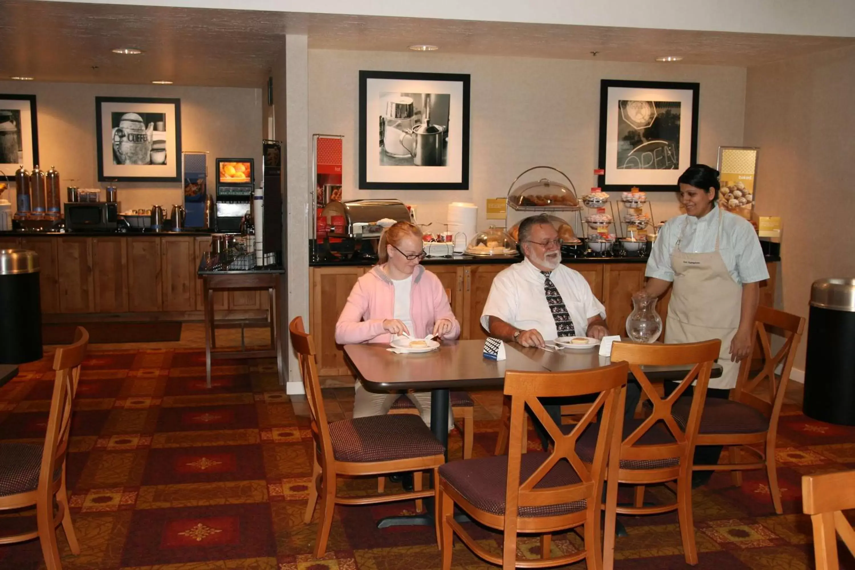 Dining area, Restaurant/Places to Eat in Hampton Inn Salt Lake City/Murray