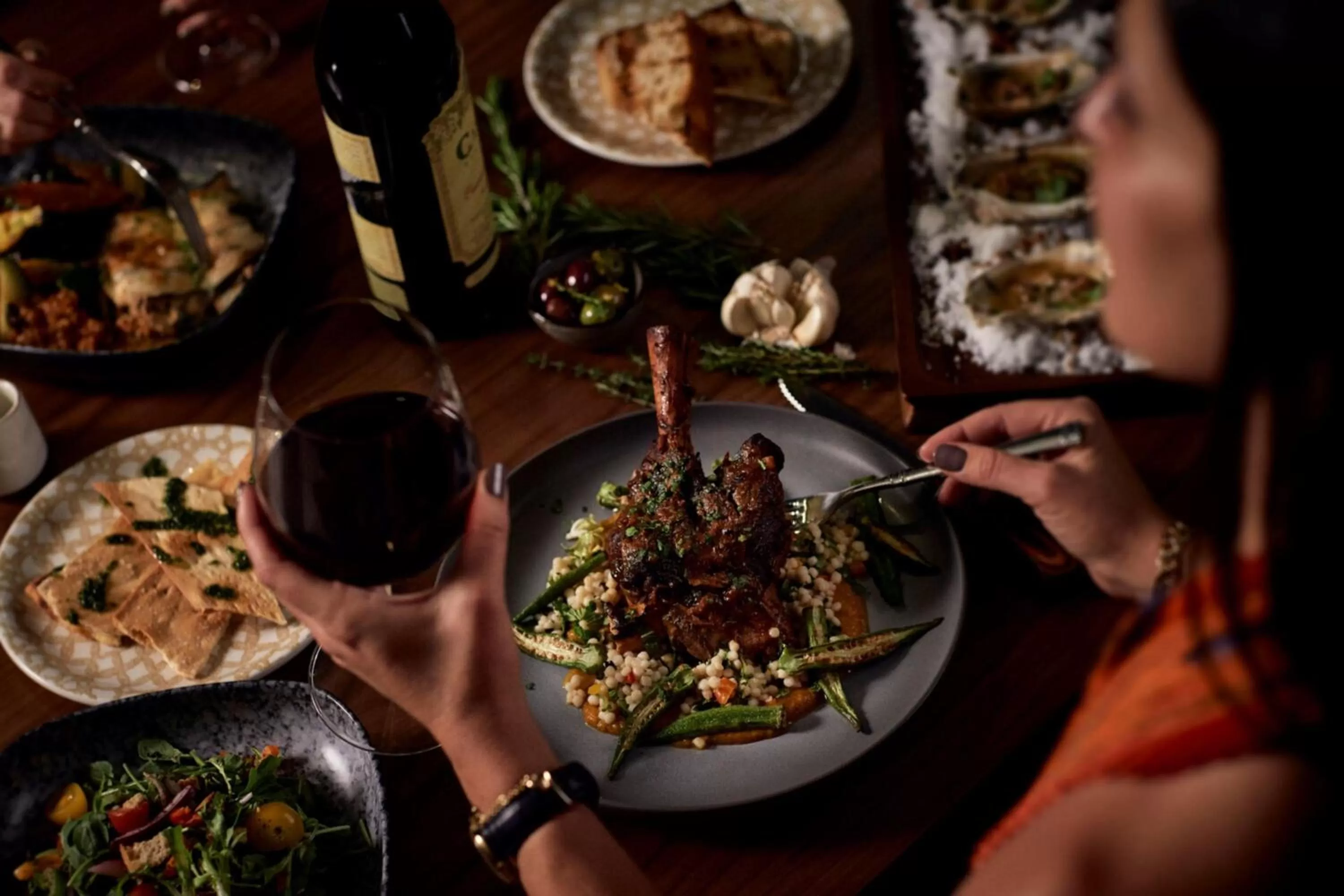 Restaurant/places to eat in The Ritz Carlton, Pentagon City