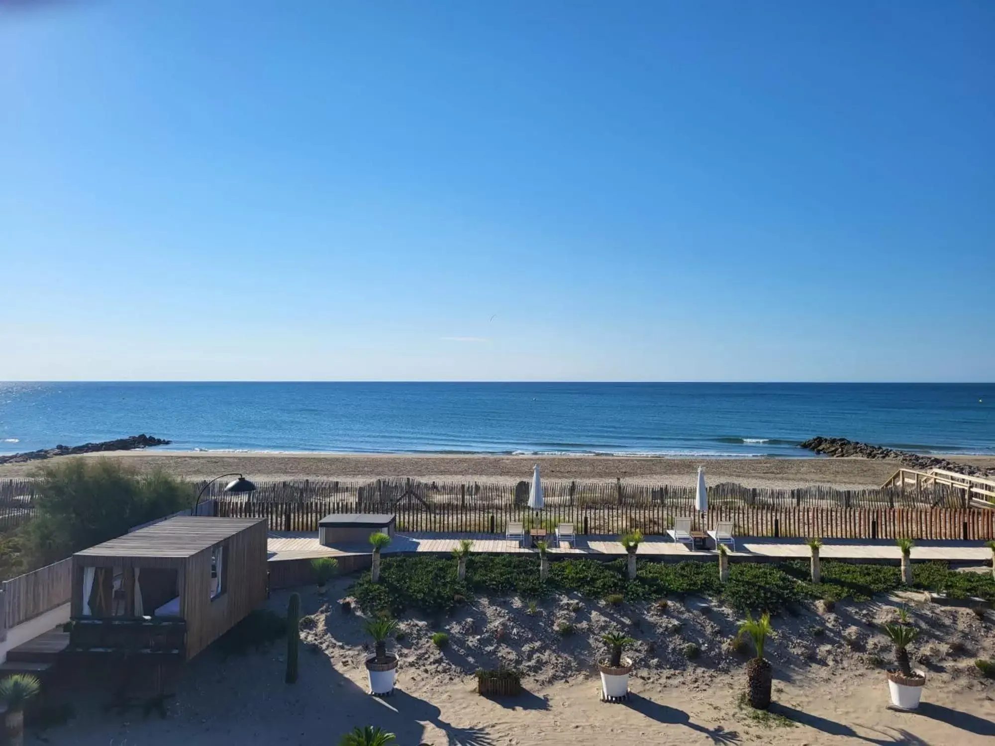 Day, Sea View in Villa Miramar Frontignan