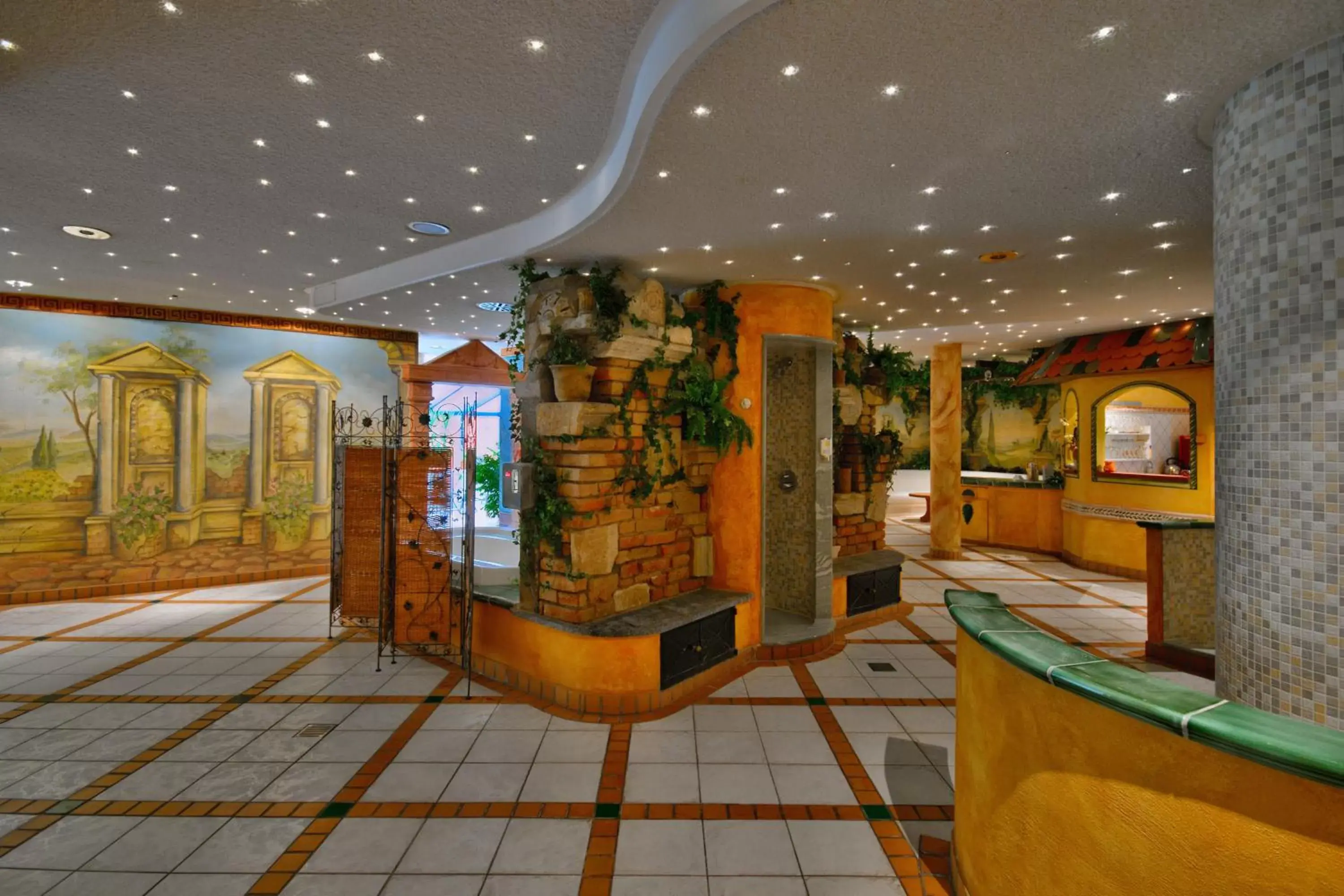 Sauna, Lobby/Reception in Hotel Meerane