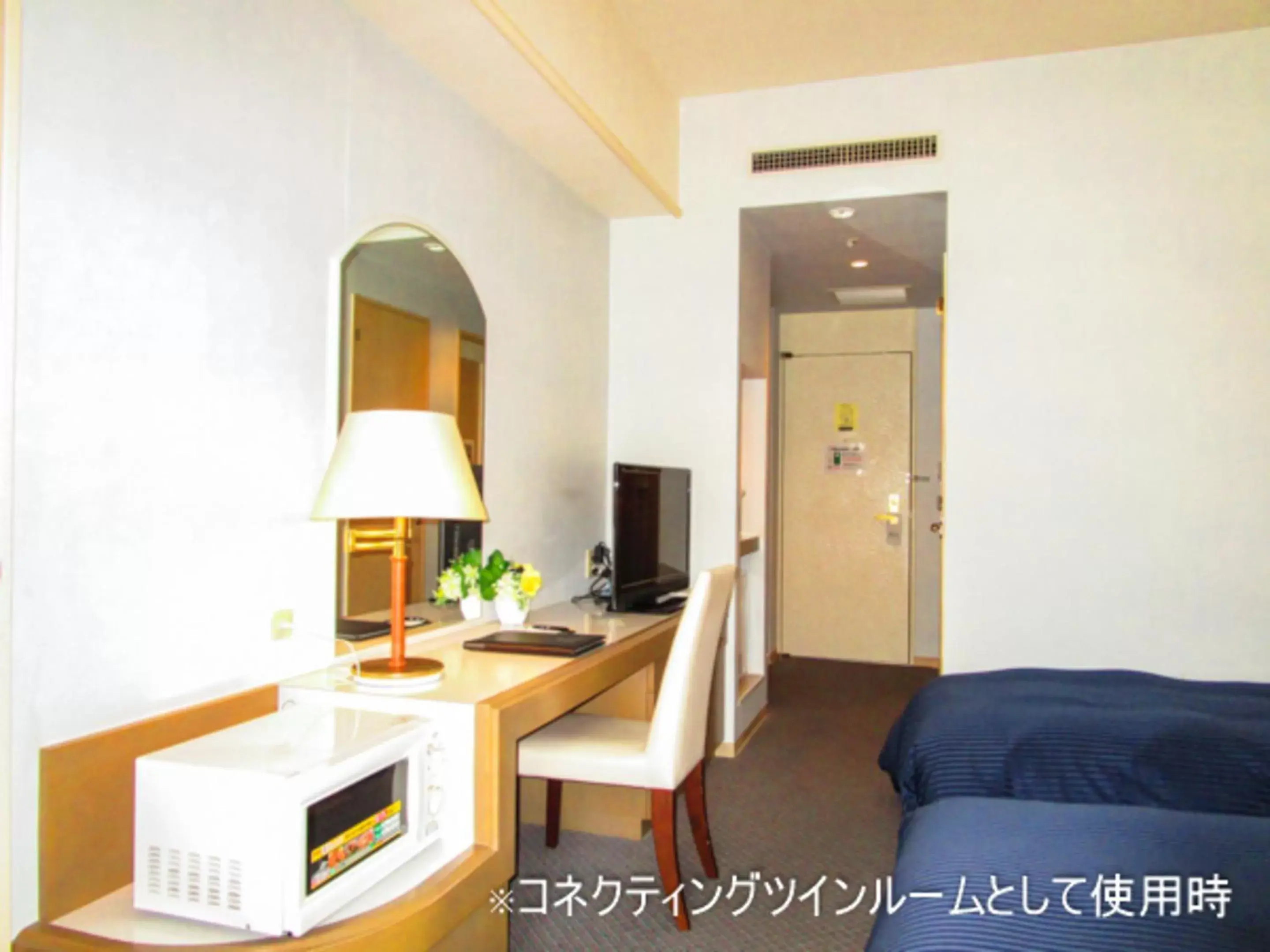 Photo of the whole room, TV/Entertainment Center in HOTEL LiVEMAX BUDGET SAPPORO